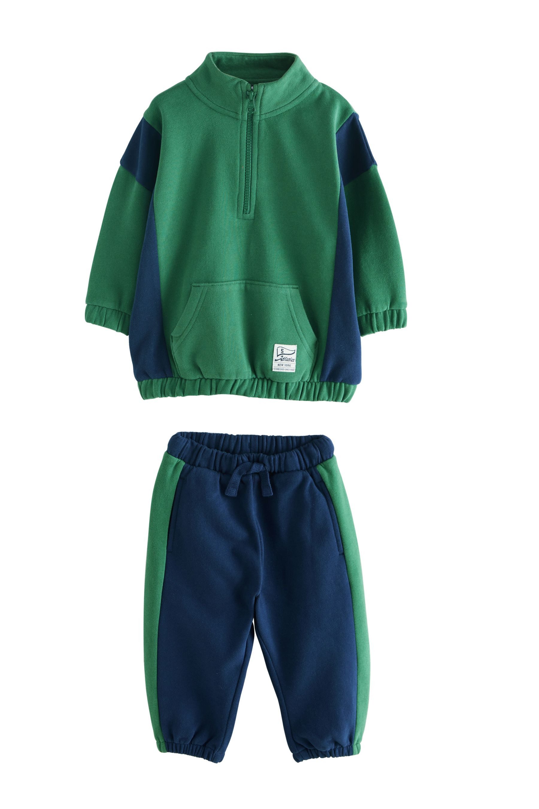 Next Sweatanzug Oberteil mit halblangem RV günstig online kaufen