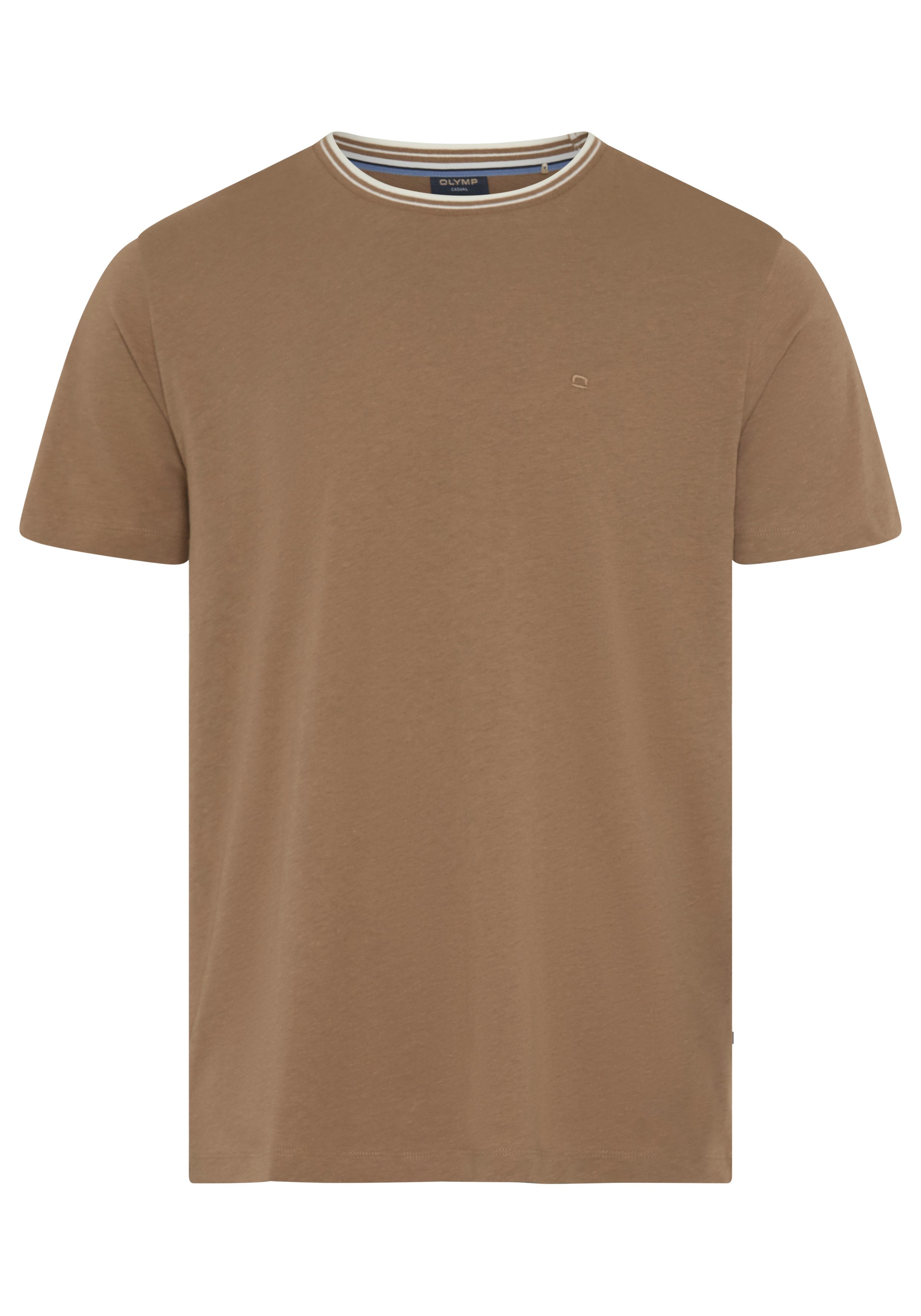 OLYMP T-Shirt regular fit, Rundhals, casual
