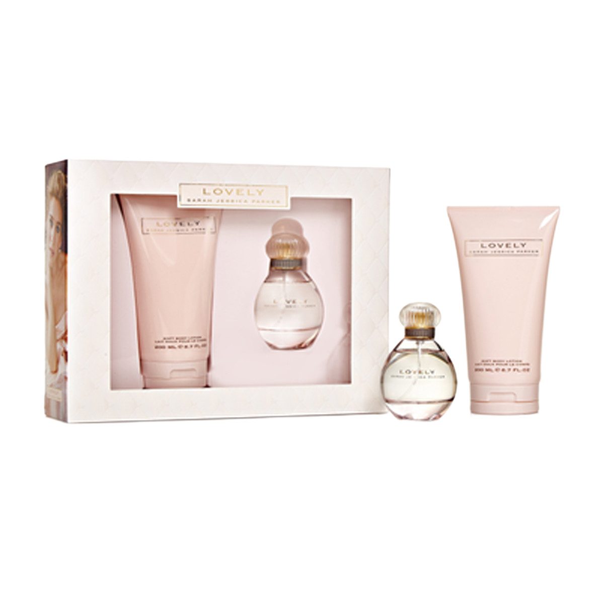 Sarah Jessica Parker Eau de Parfum LOVELY EDP 50 ml & KÖRPERLOTION 200 ml, LOVELY EDP 50ML & BODY LOTION 200ML