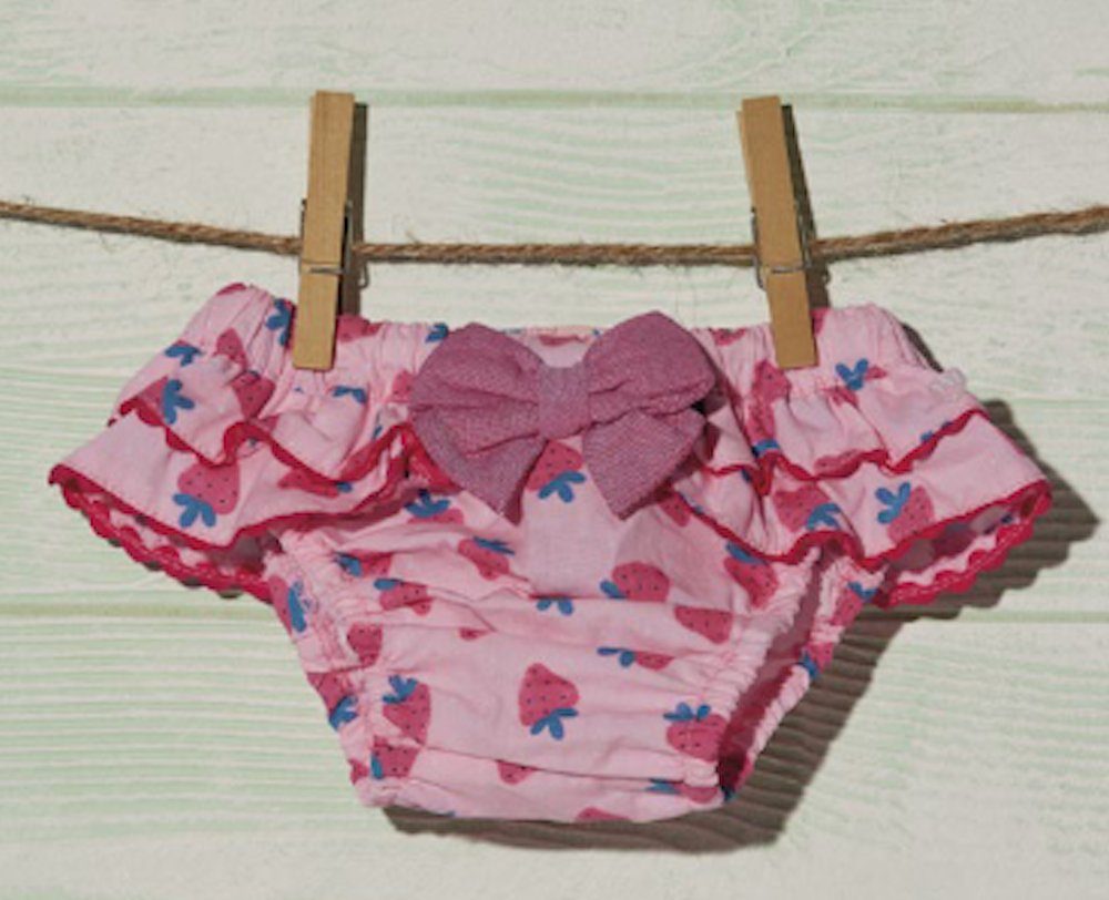 YSABEL MORA Badehose Ysabel Mora Baby Badehose Windelslip Erdbeere rosa