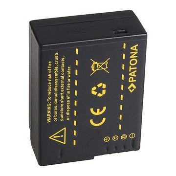 Patona 2x Akku für Panasonic DMW-BLC12 Kamera-Akku Ersatzakku 1000 mAh (7,2 V, 2 St), E Lumix DM FZ200 BLC12 BLC12PP FZ1000 G5 G6 GH2