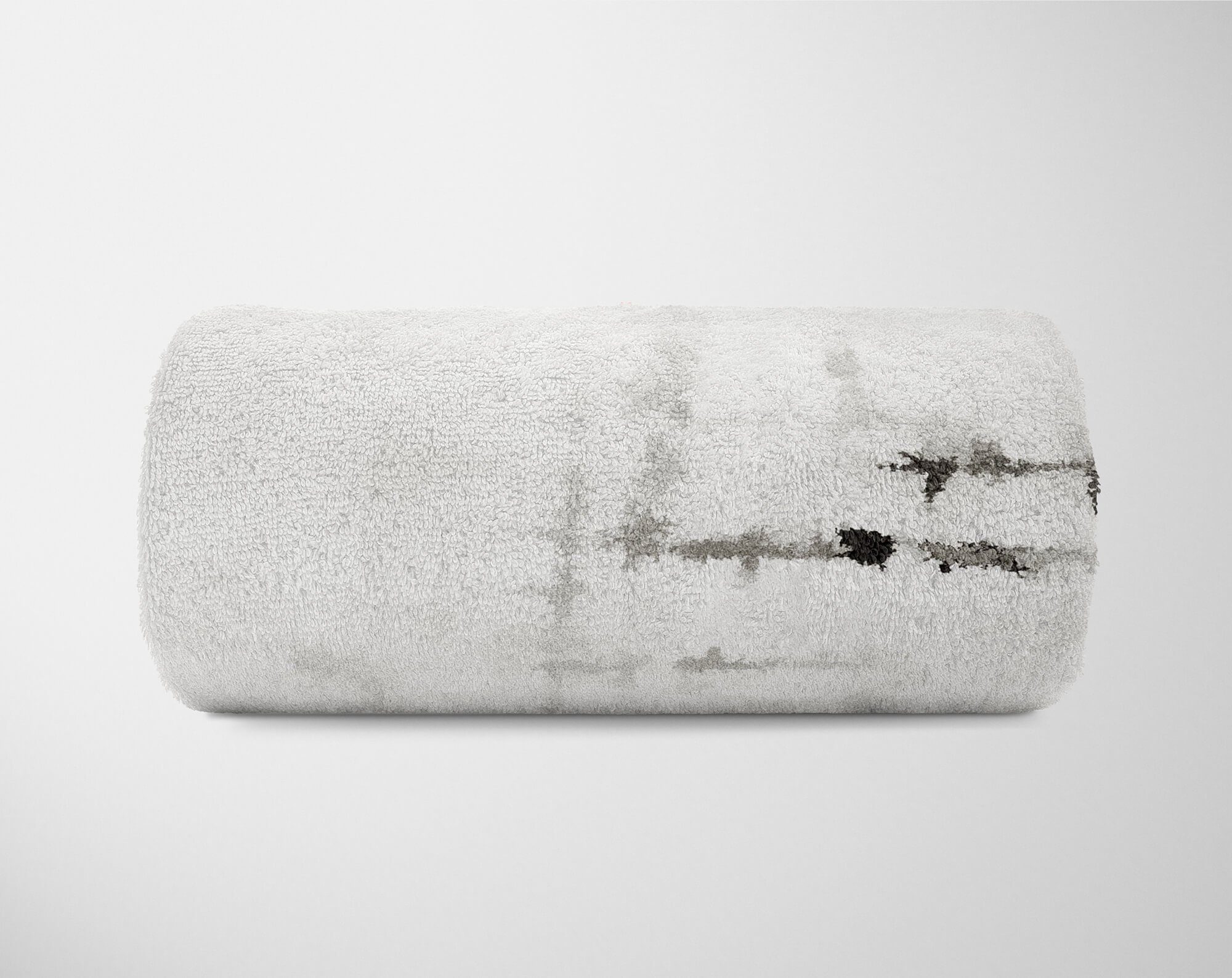 Abstrakt Handtücher Grau (1-St), Kuscheldecke Handtuch A, mit Saunatuch Sinus Handtuch Schwarz Fotomotiv Weiß Strandhandtuch Baumwolle-Polyester-Mix Art