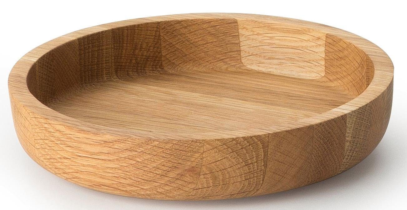Continenta Schale Eiche, Holzwerkstoff, (1-tlg), Eichenholz