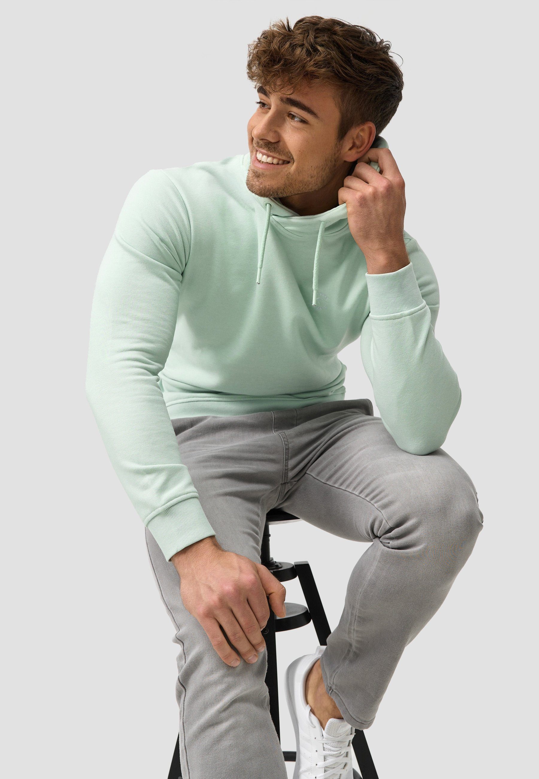 INDICODE Hoodie Herren Simpson Sweatshirt Kapuze Herrenhoodie (Kapuzenpullover) mit Kapuze, in vielen verschiedenen Farben – Bild 4 von 5