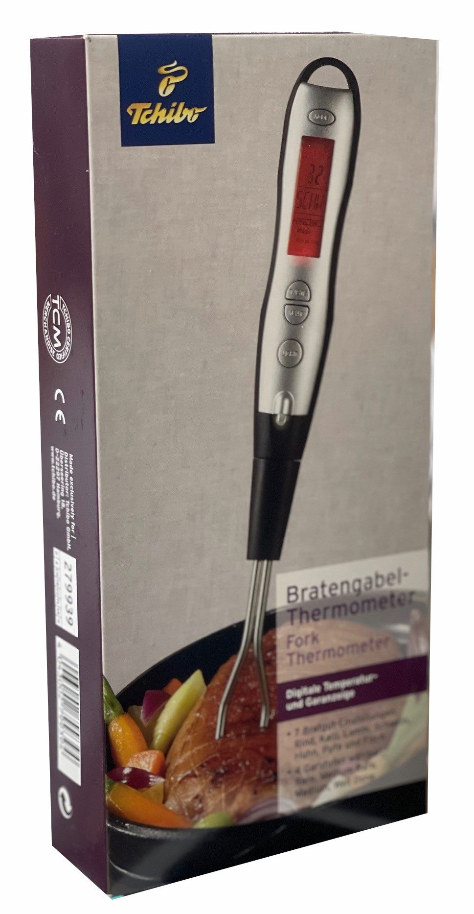 Bratenthermometer Bratengabel Thermometer 279939