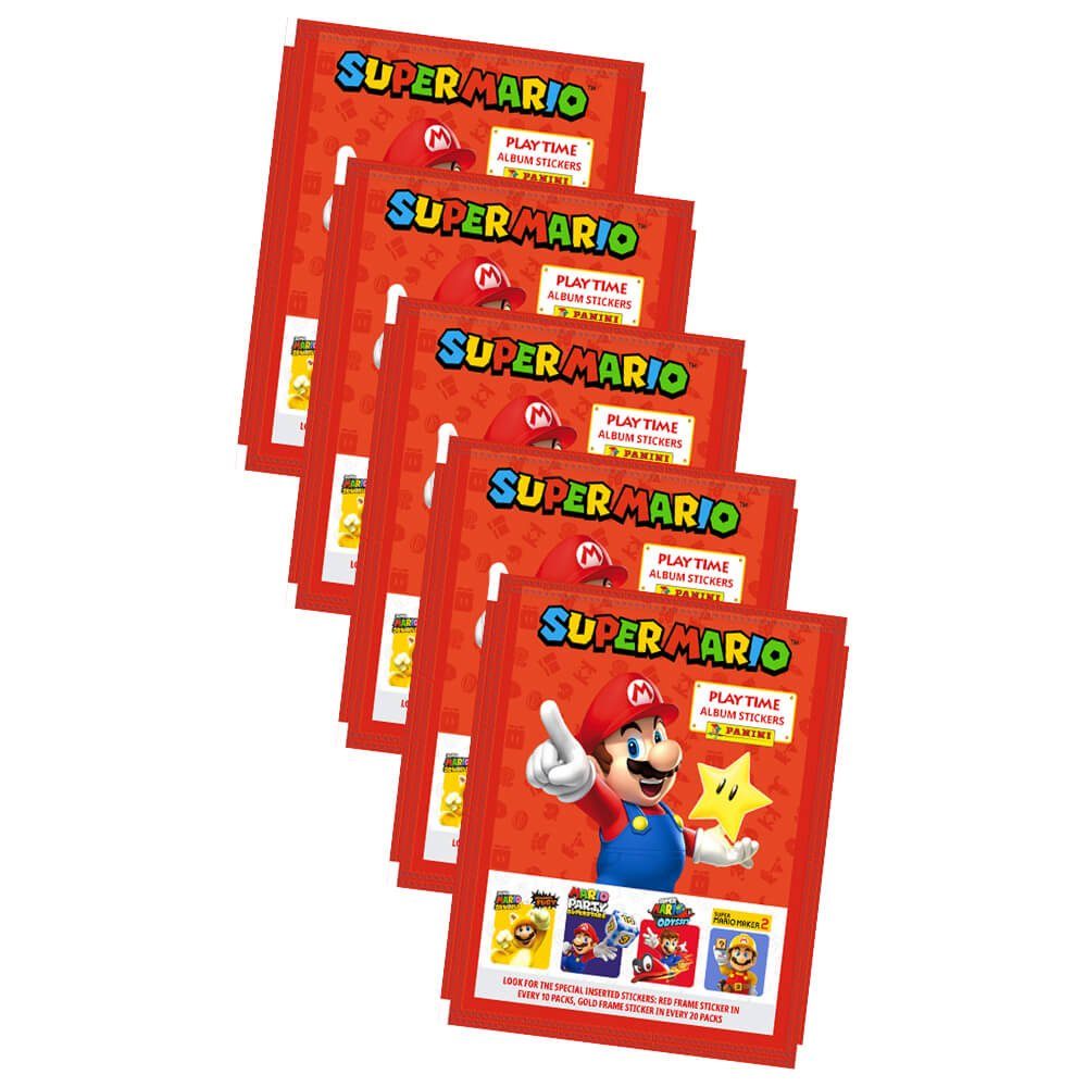 Panini Sticker Panini Super Mario Sticker - Play Time (2023) - Auswahl, (Mario Play Time 2023), - Auswahl