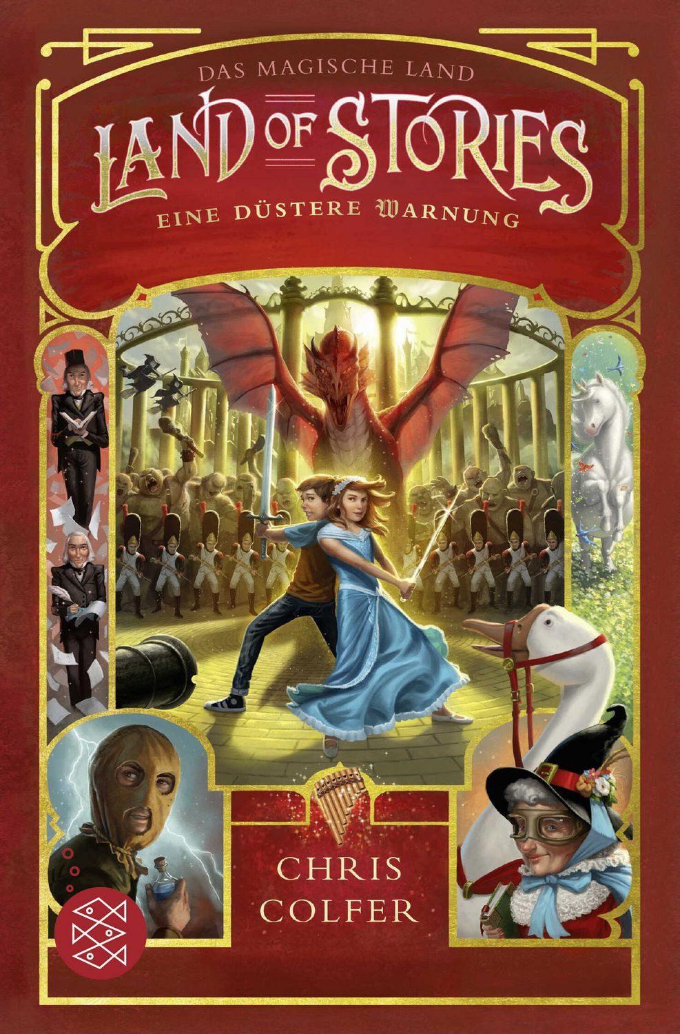 Kinderbuch Land of Stories: Das magische Land - Eine düstere Warnung Chris Colfer