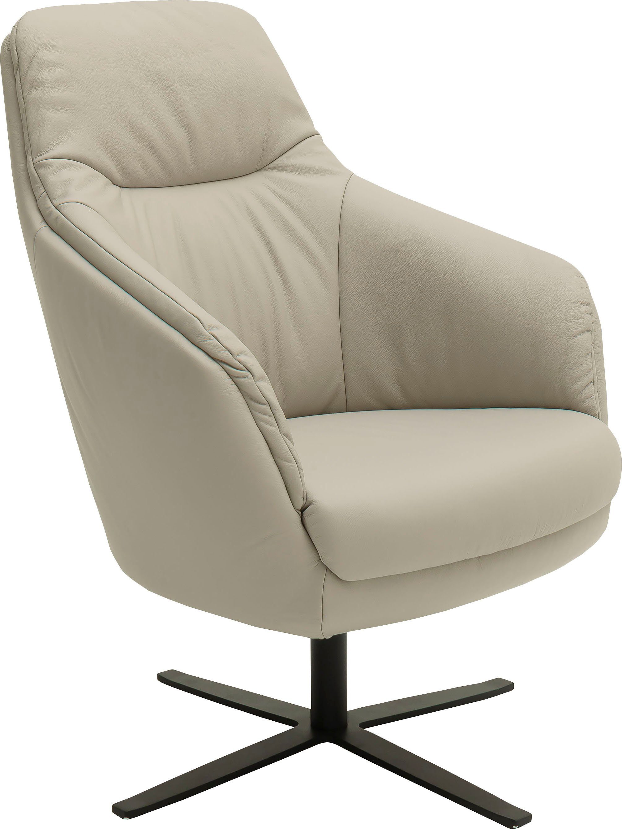 SCHÖNER WOHNEN-Kollektion Drehsessel Sky Sessel bequemer Loungesessel mit tollem Sitzkomfort, wahlweise mit Wippfunktion für noch mehr Wohlfühlkomfort