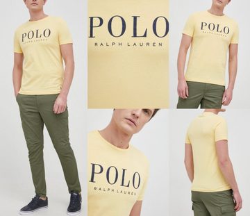 Ralph Lauren T-Shirt POLO RALPH LAUREN 90s 1967 Logo Retro Tee T-Shirt Shirt Custom Fit Pur