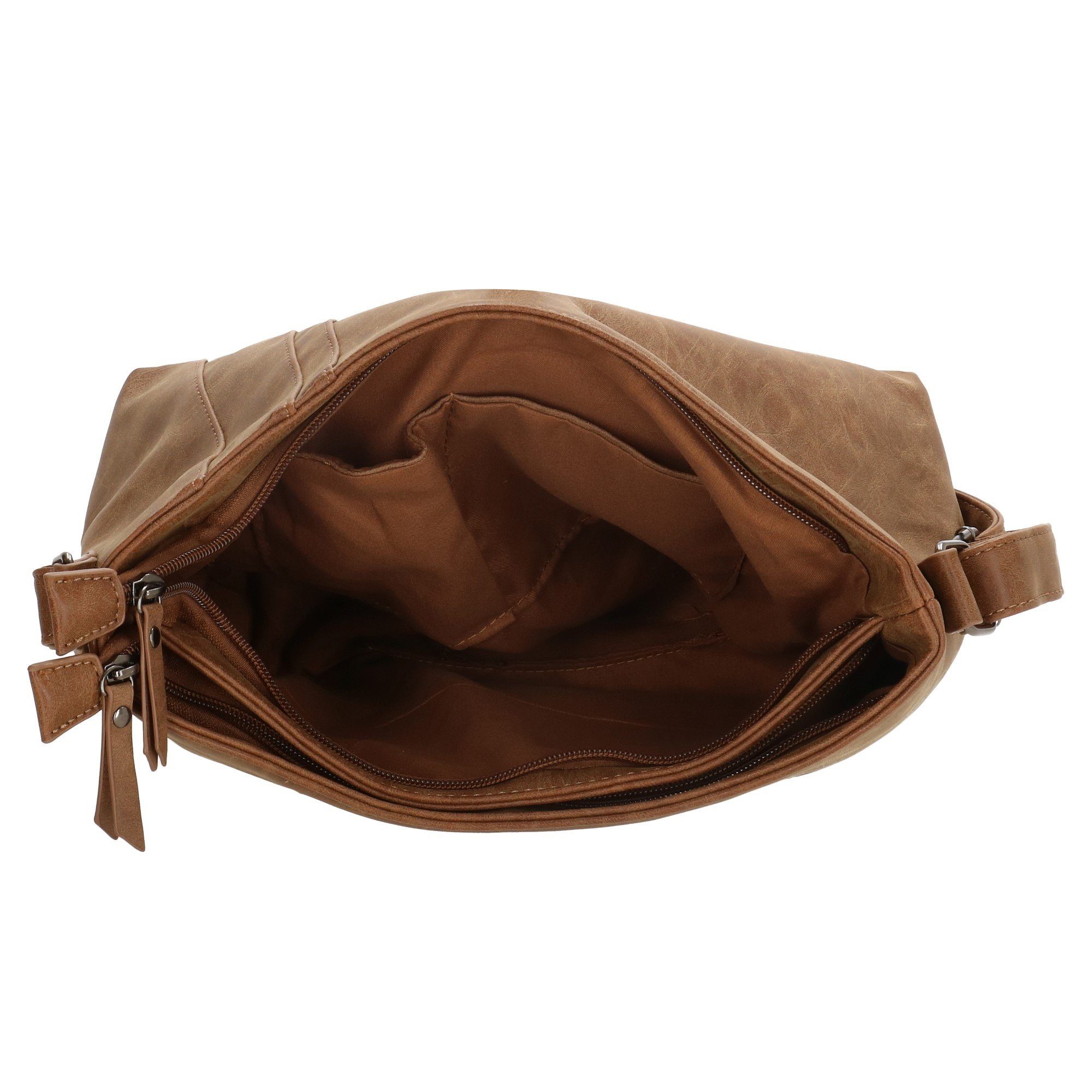 Christian Wippermann Umhängetasche Damen Tasche Schultertasche Umhängetasche Crossover (1 tlg), Bag Leder Optik Handtasche – Bild 4 von 5