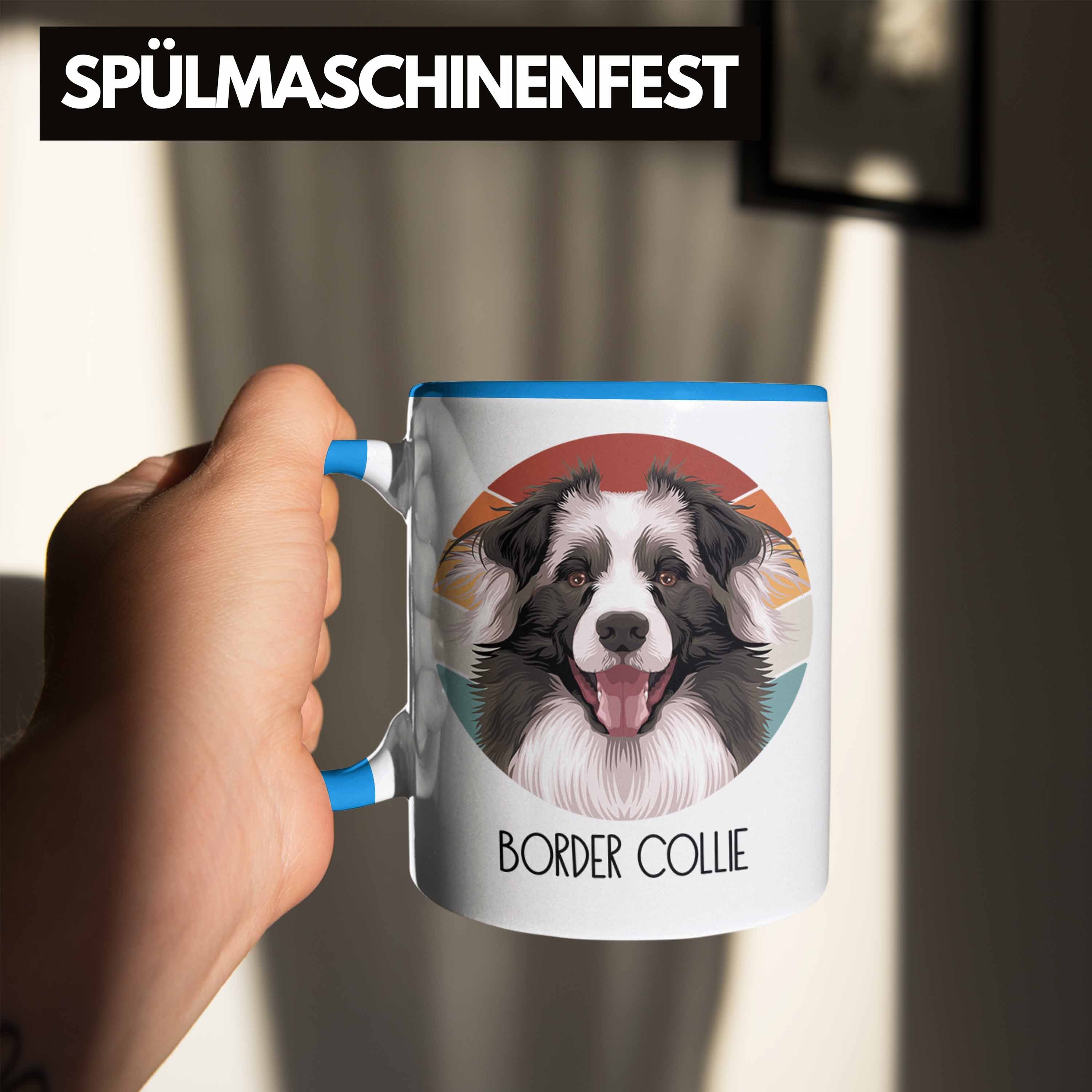 Tasse Spruch Border Collies Lustiger Besitzer Tasse Bo Blau Trendation Geschenk Geschenkidee