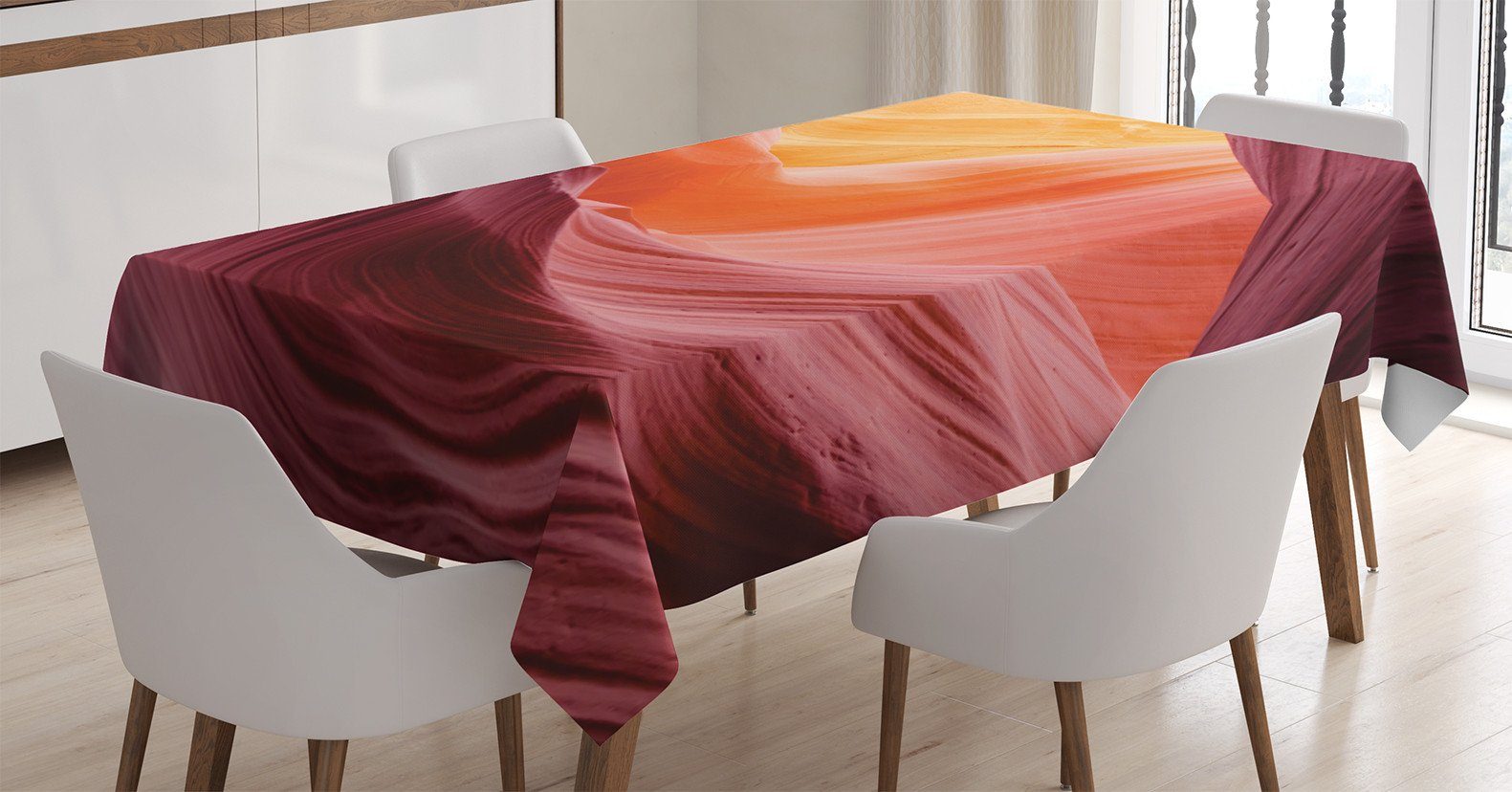 Canyon-Landschaft Bereich den Farbfest Farben, Abakuhaus amerikanisch Waschbar Grand geeignet Klare Tischdecke Für Außen