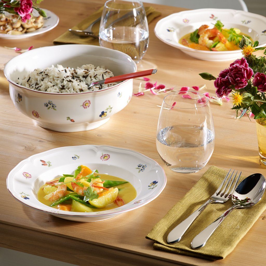 Salatschale, Fleur Porzellan, Petite & Salatschüssel (1-tlg) Boch Villeroy