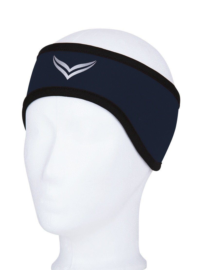 Trigema Stirnband TRIGEMA Softshell-Stirnband navy | Stirnbänder