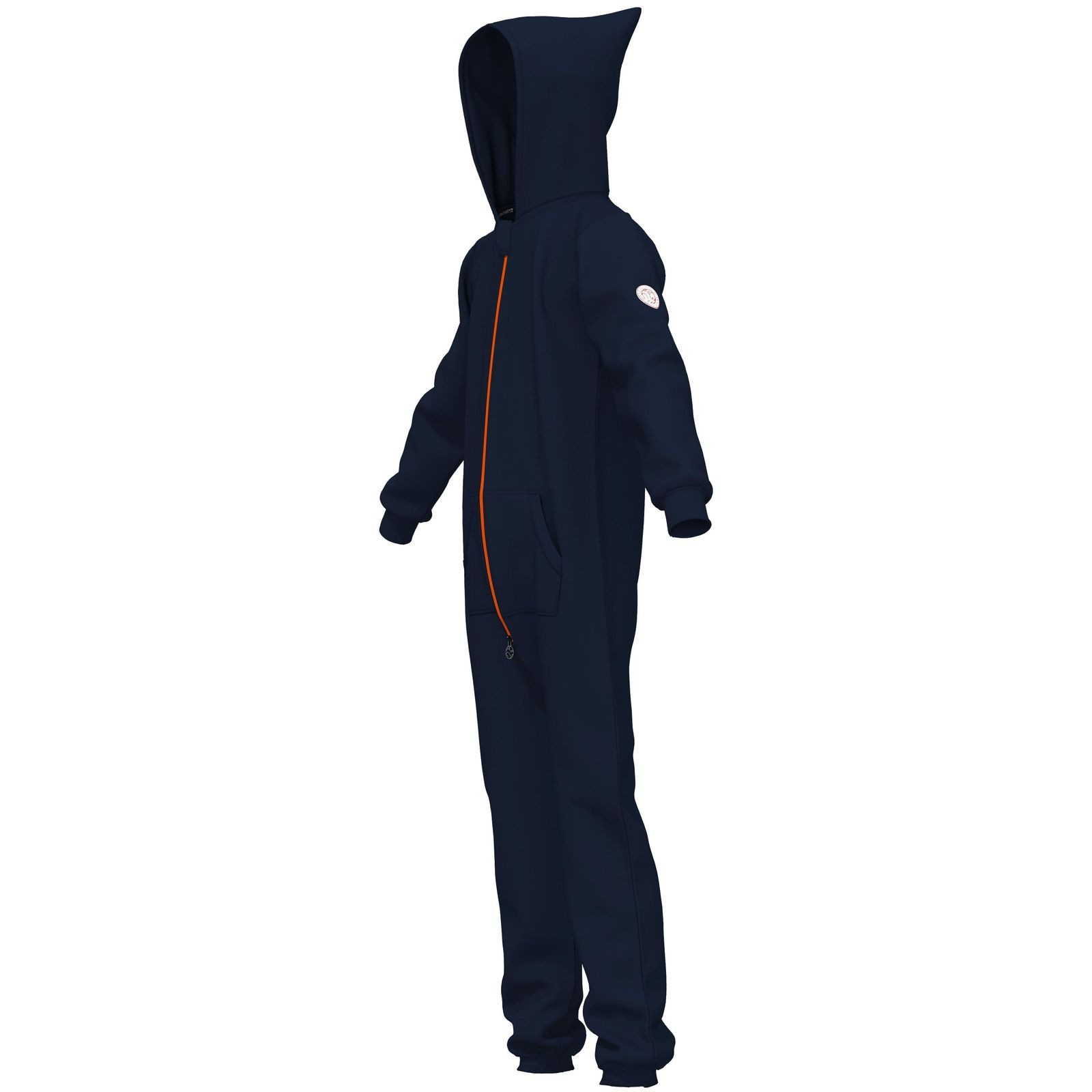 Gradnetz Jumpsuit Kinder Jungen Mädchen Overall Onesie Anzug Kids (1-tlg) Bio-Baumwolle - Kinnschutz - Kuschelig-weich - elastische Bündchen
