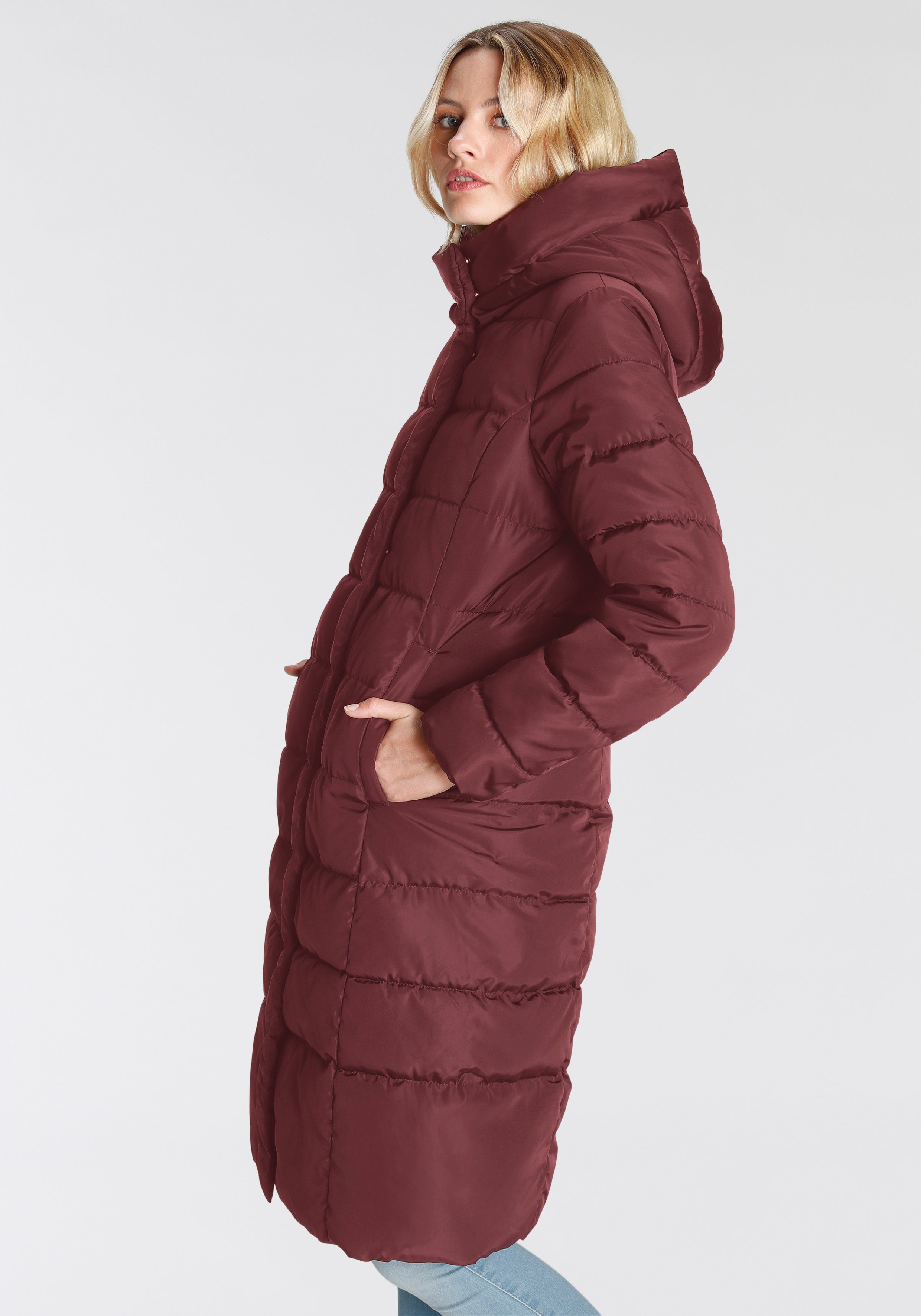 Royale Port ONLTINA ONLY COAT OTW LONG PUFFER Kapuze mit Steppmantel X