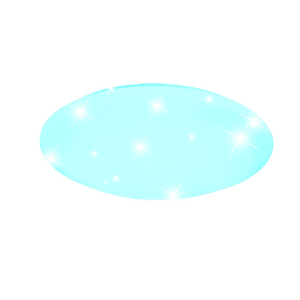 GLOBO LIGHTING LED Deckenleuchte, LED-Leuchtmittel fest verbaut, Warmweiß, Neutralweiß, Tageslichtweiß, RGB LED Sternen Himmel Decken Leuchte CCT Fernbedienung