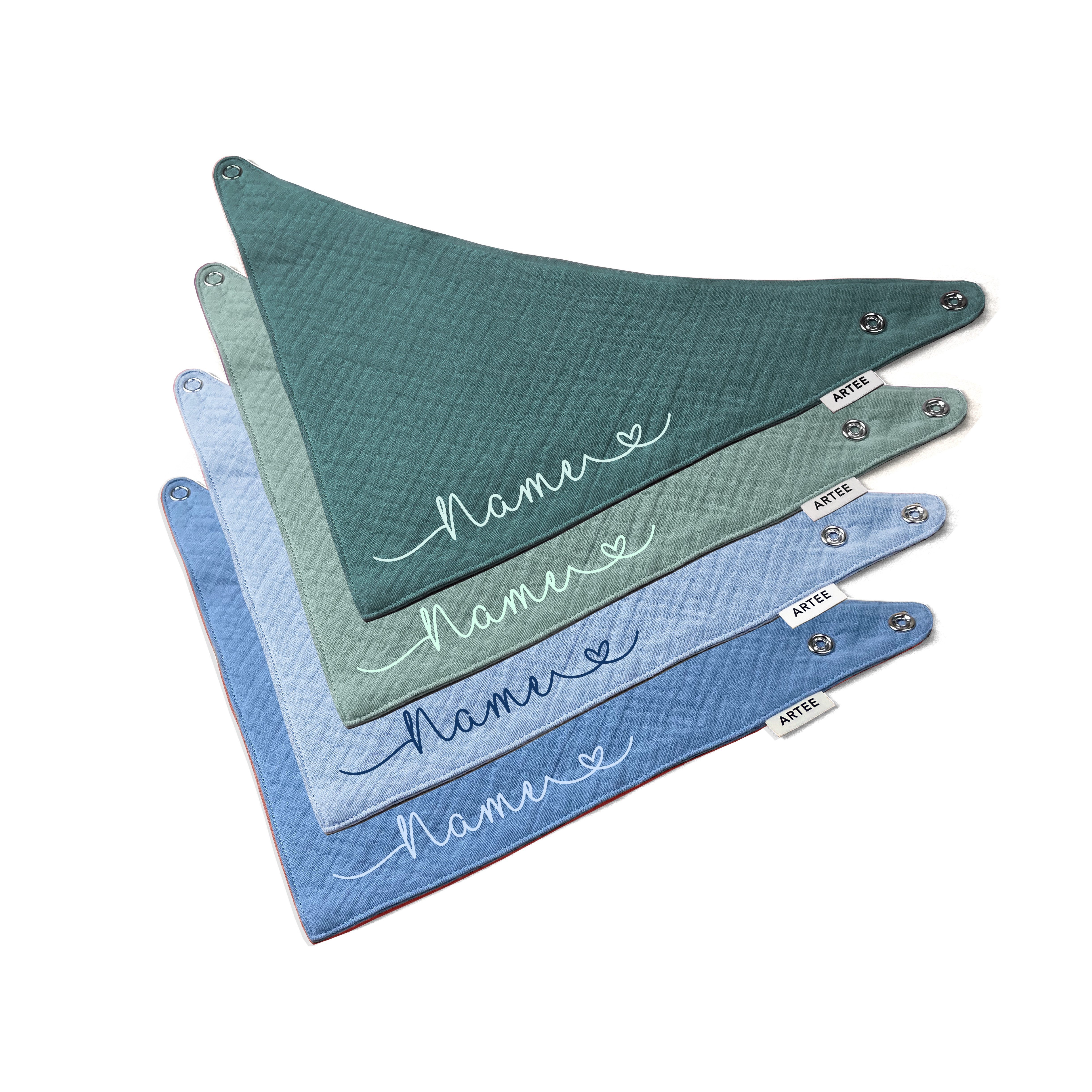 Lätzchen Personalisiertes Lätzchen Set
