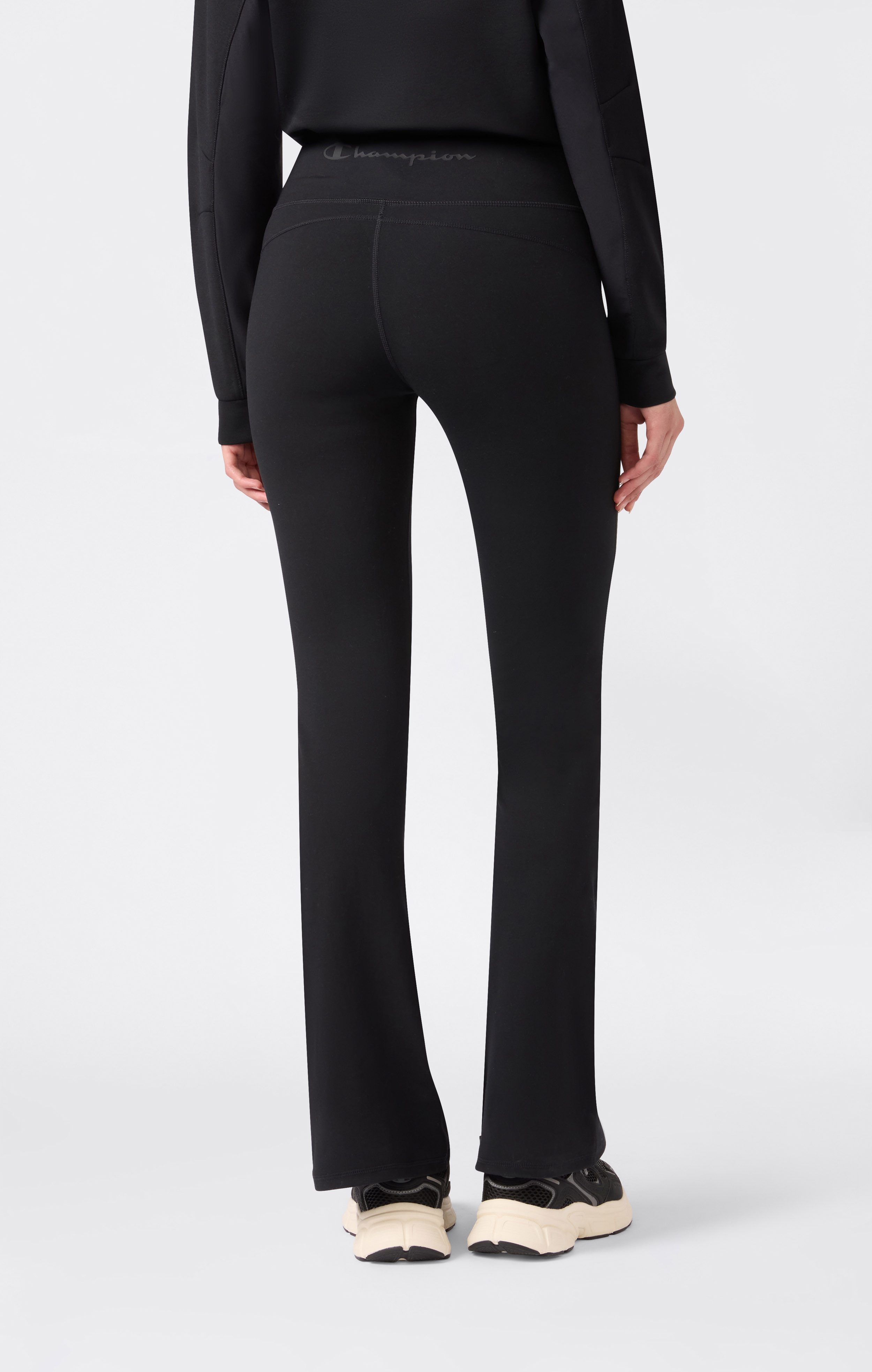 Champion Lauftights PERFORMANCE FLARED LEGGINGS Tight Fit C-DRY ANTI-ODOR mit Teilungsnähten, schnell trocknend, pflegeleicht