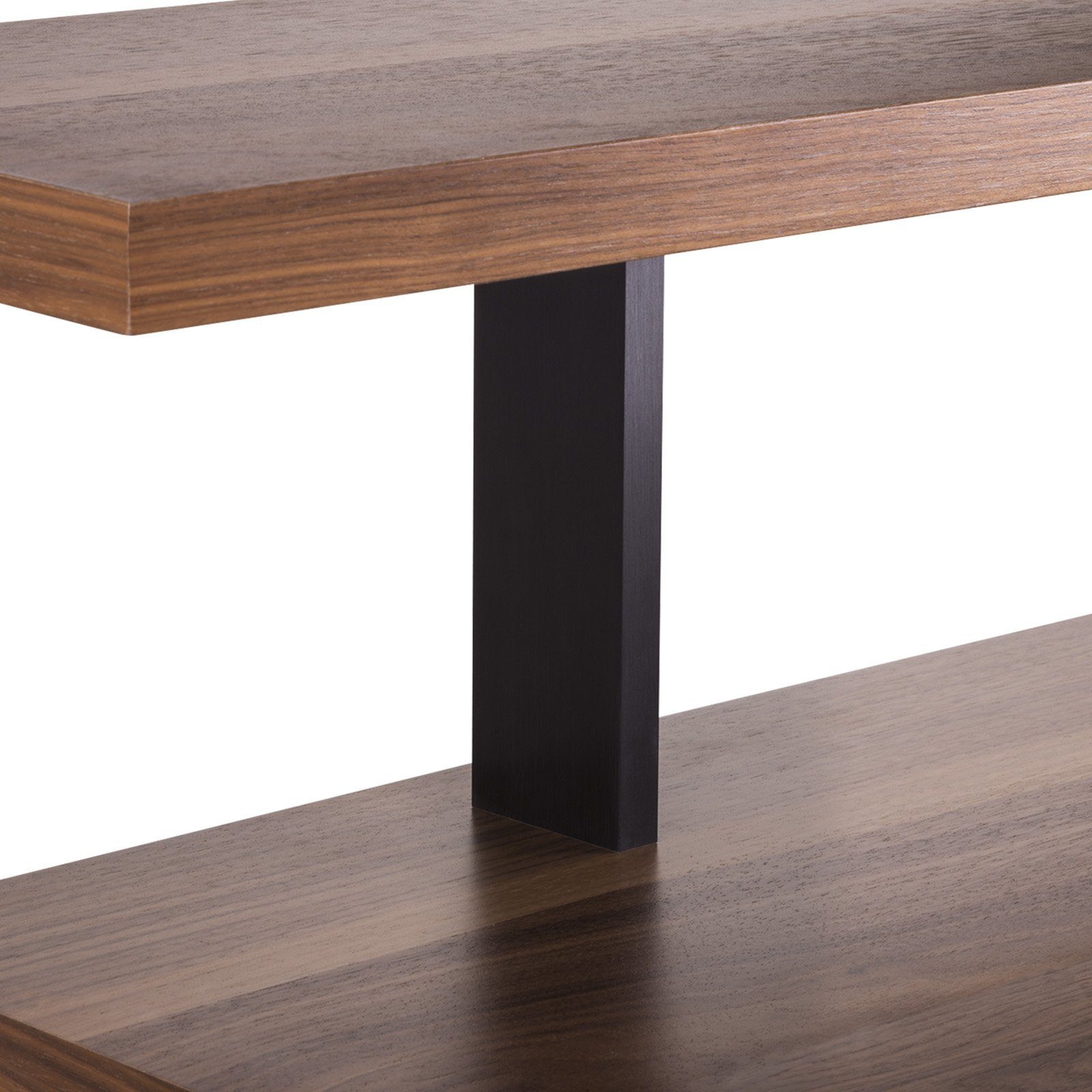 SO-TECH® Tischaufsatz Barkonsole COUNTER Aluminium massiv Höhe 178 mm, (1-St), gerade, schwarz eloxiert