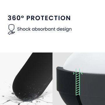 kwmobile Kopfhörer-Schutzhülle Hülle für Sony WF-C700N, Silikon Schutzhülle Etui Case Cover für In-Ear Headphones