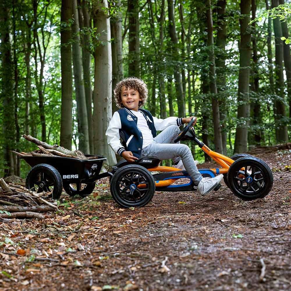 Berg Go-Kart BERG Gokart Buddy B-Orange 2.0 BFR inkl. Anhänger & Kupplung