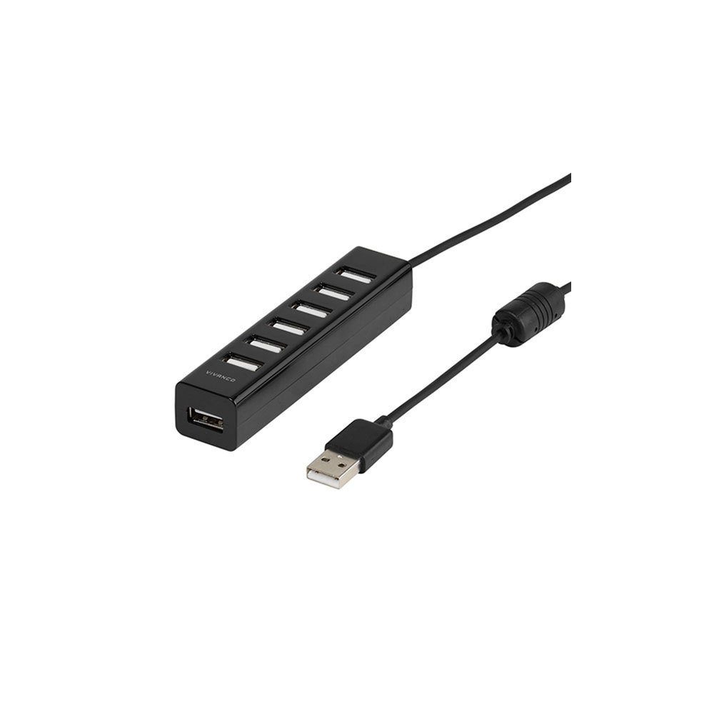 High Speed USB 2.0 HUB, 7-port aktiv, inkl. Netzteil (36661) Adapter