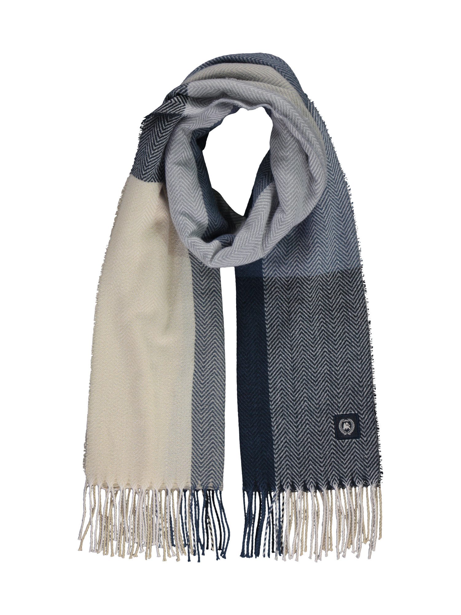 LERROS Wollschal LERROS Modischer Herrenschal mit Blockstreifen günstig online kaufen