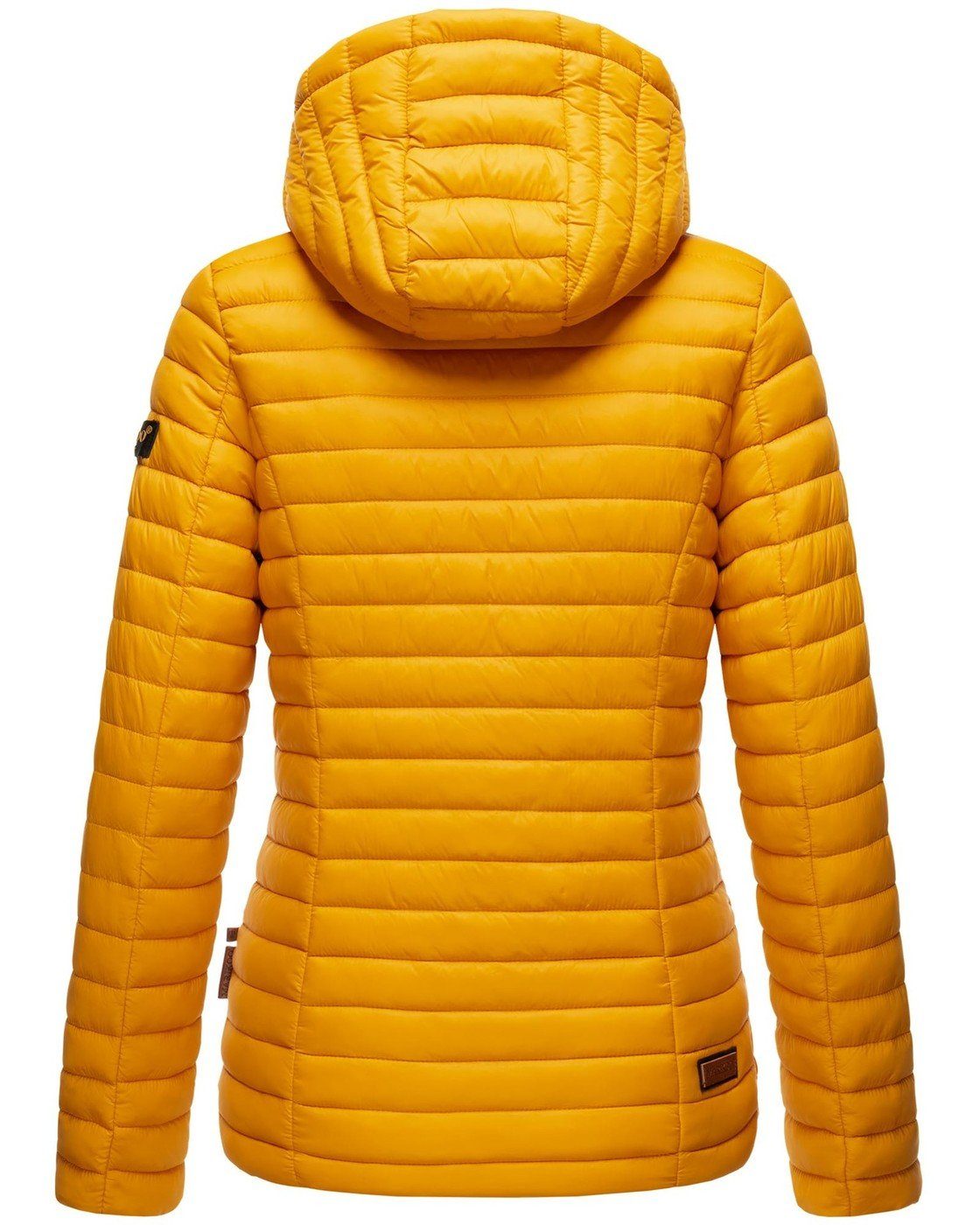 Marikoo Steppjacke Marikoo Asraa Damen Steppjacke B857 Übergangsjacke mit kontrastfarbendem Reißverschluss – Bild 4 von 5