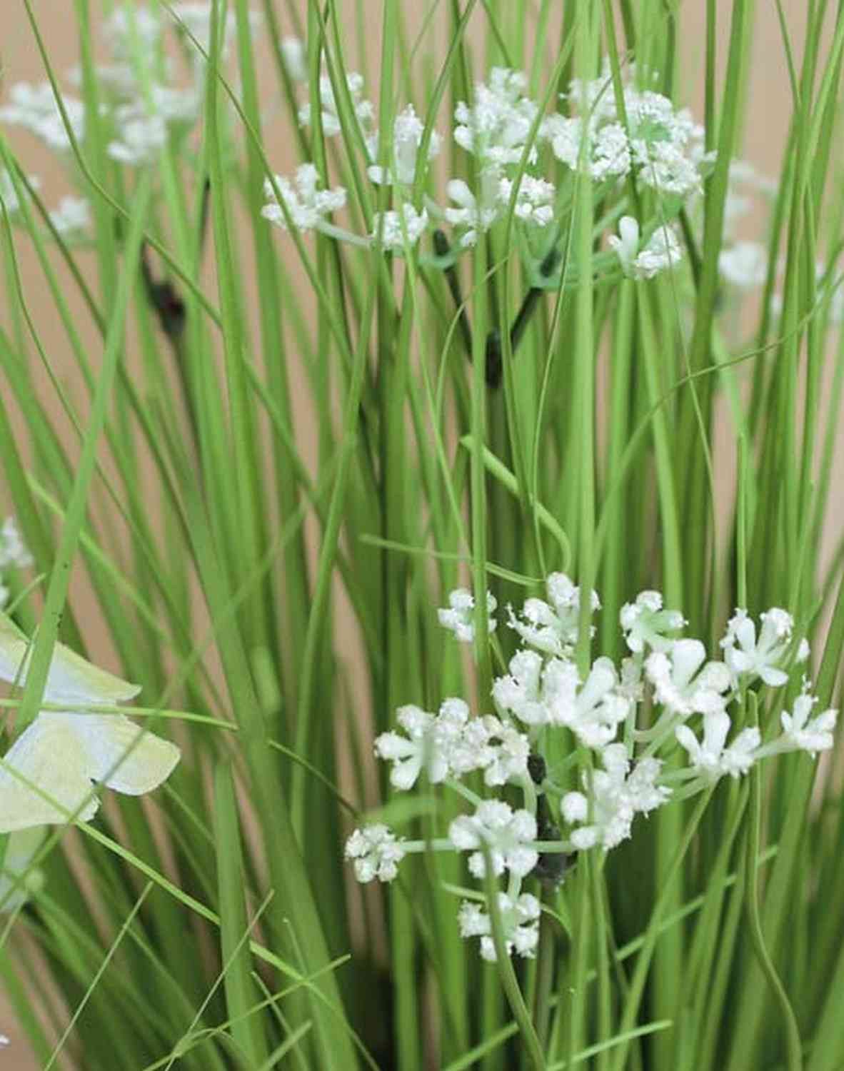 Kunstgras Kunst Schilf Finlay, Gypsophilia, Schmetterling, weiß, 70cm, artplants, Höhe 70.0 cm