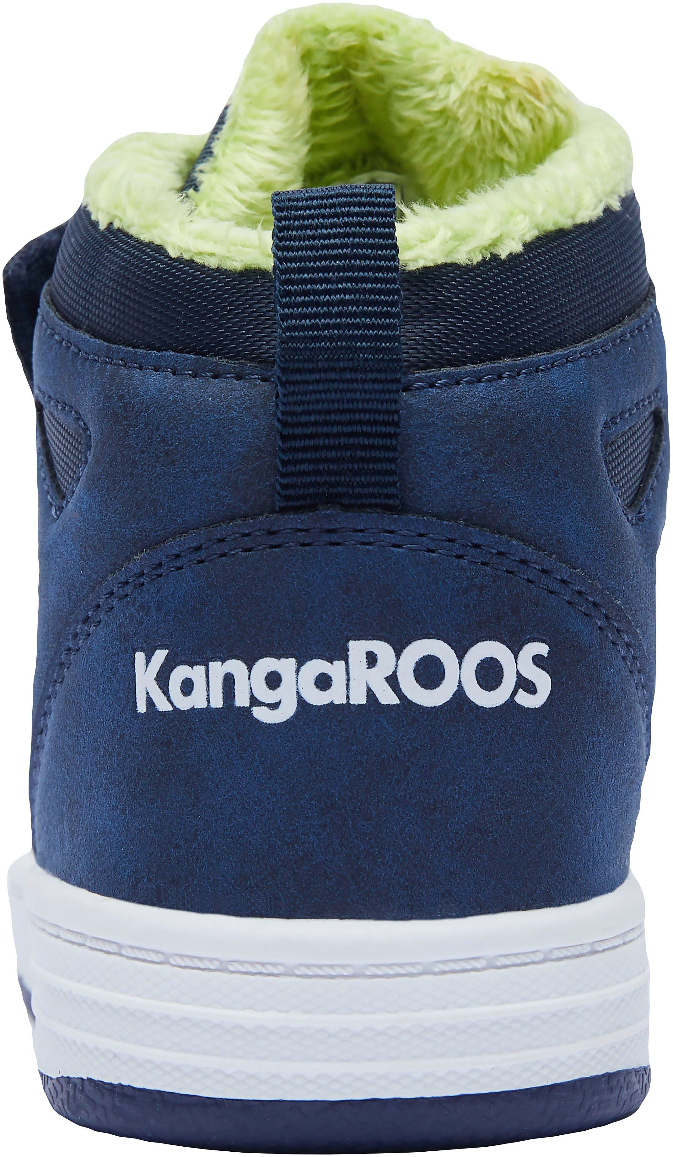 KangaROOS Kalley II EV Sneaker mit Klettverschluss, wärmendes Innenfutter