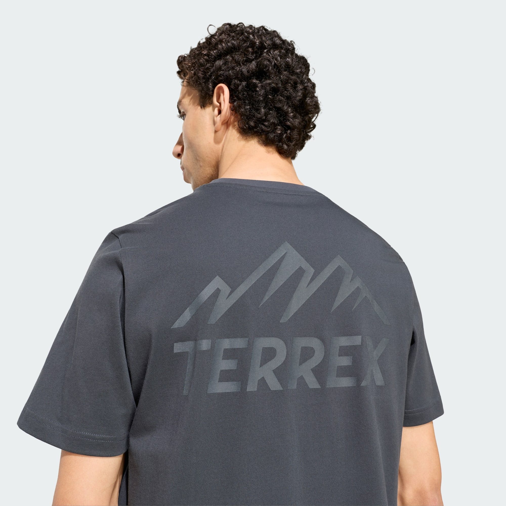 adidas TERREX T-Shirt TERREX MOUNTAIN GRAFIK T-SHIRT (1-tlg) – Bild 5 von 5