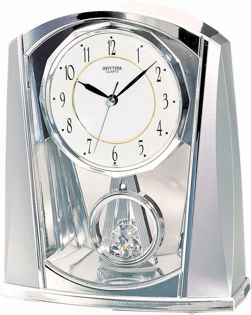 Rhythm Pendeltischuhr Tischuhr Quartz, Schwingpendel Als günstig online kaufen