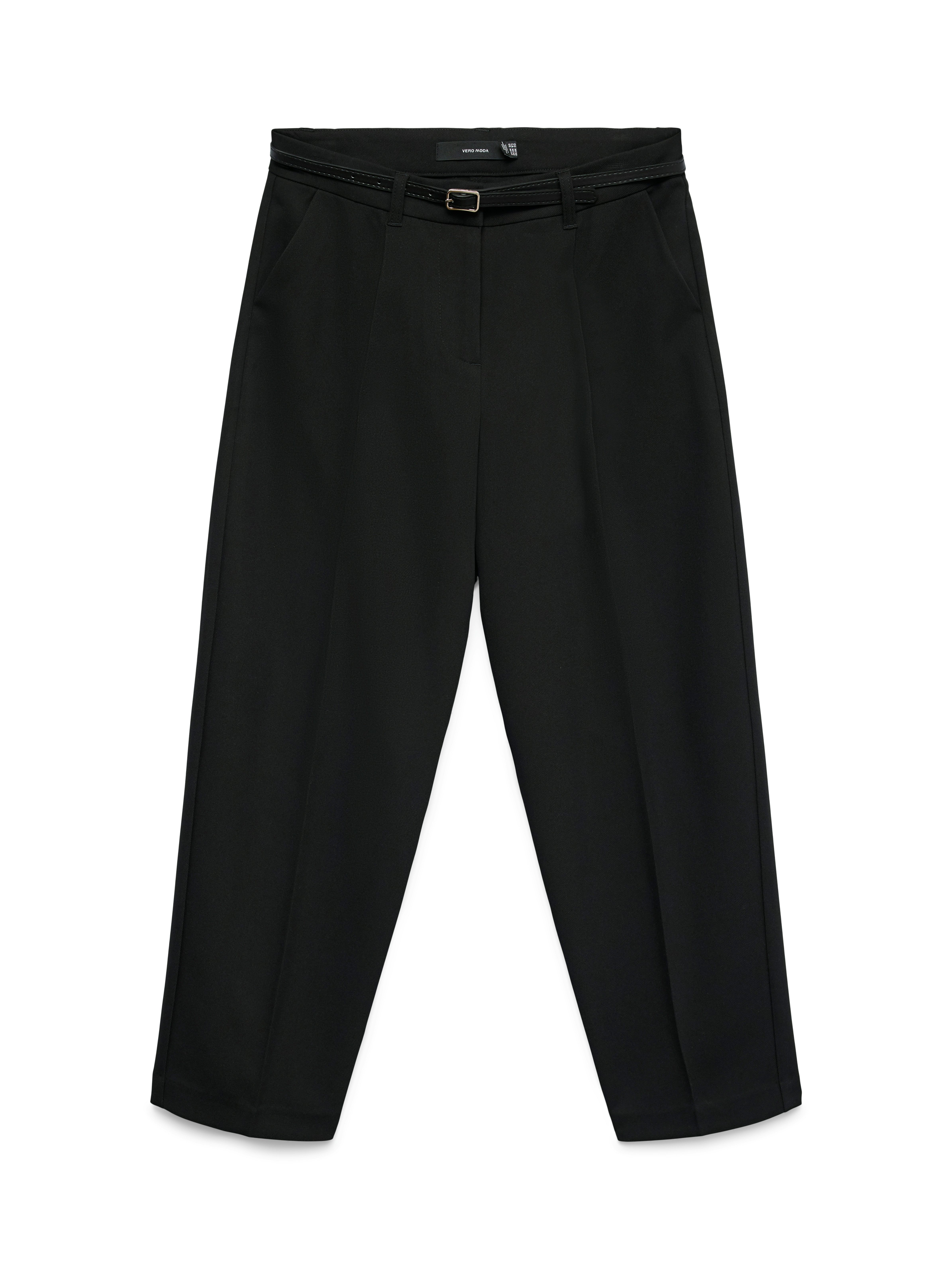 Anzughose VMELMA MW BARREL BELT ANKLE PANT NOOS