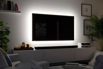 Paulmann LED-Streifen MaxLED 250 TV Comfort Basisset 75 Zoll 5,1m Dynamic RGB 25,5W 230lm/m, 1-flammig, Basisset, 25,5W 230lm/m