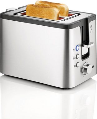 Unold Toaster 2er Kompakt 38215, 2 kurze Schlitze, für 2 Scheiben, 800 W