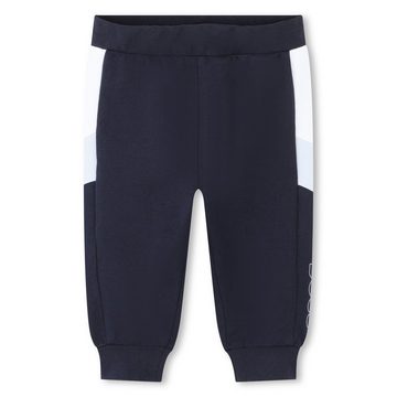 BOSS Jogginganzug BOSS Baby Jogginganzug navy/weiß mit Logo, 3-18 Monate