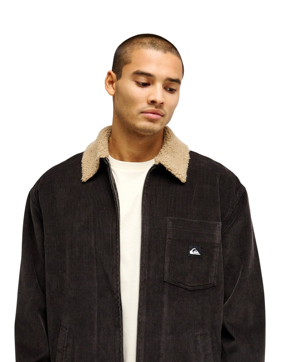 Quiksilver Bomberjacke Dna Sherpa Harrington – Bild 4 von 5