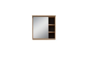 möbelando Spiegelschrank WELLNESS (BxHxT: 60x61x28 cm) in Eiche/Artisan mit einer Tür