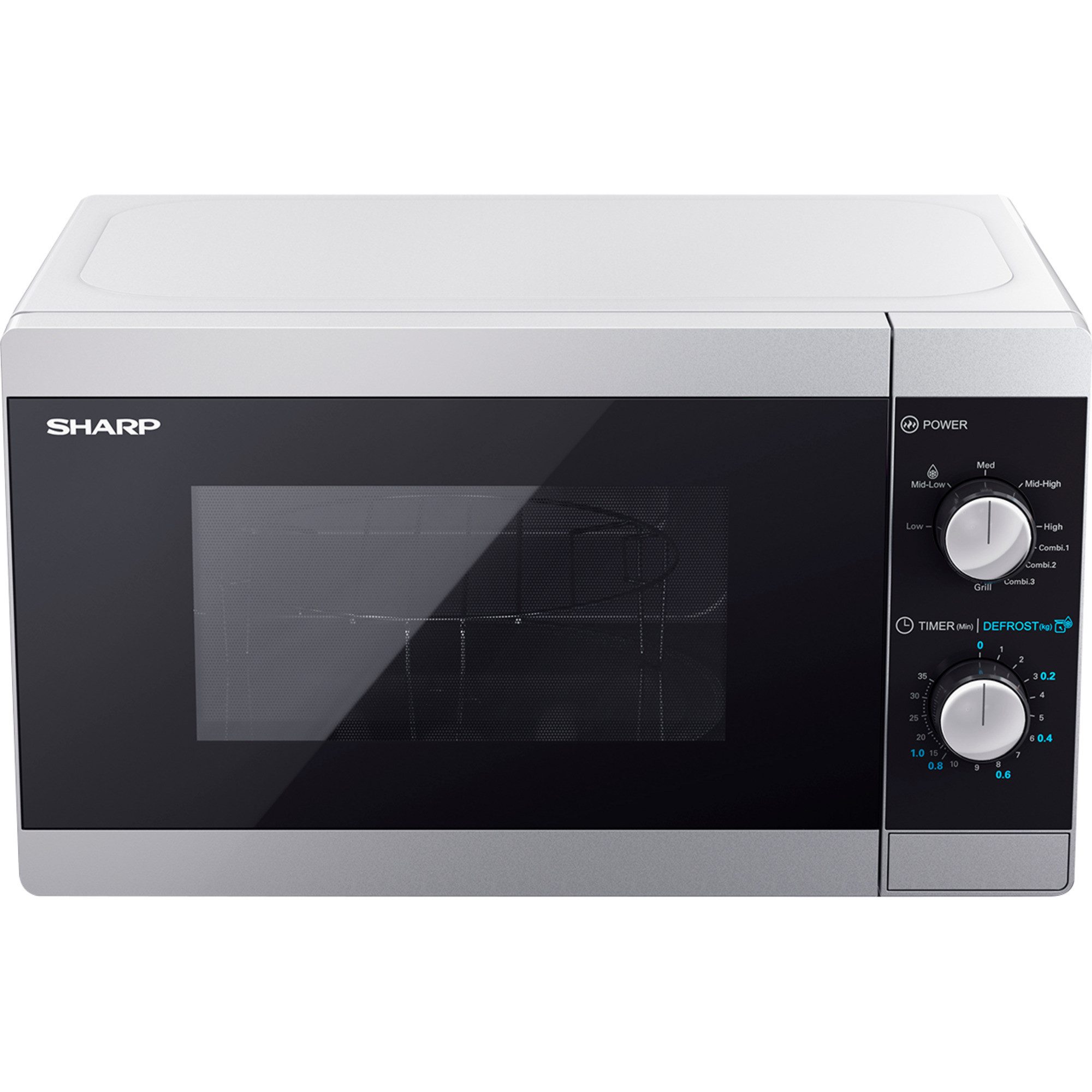 Sharp Mikrowelle YC-MG01E-S, Elektro, 20 l