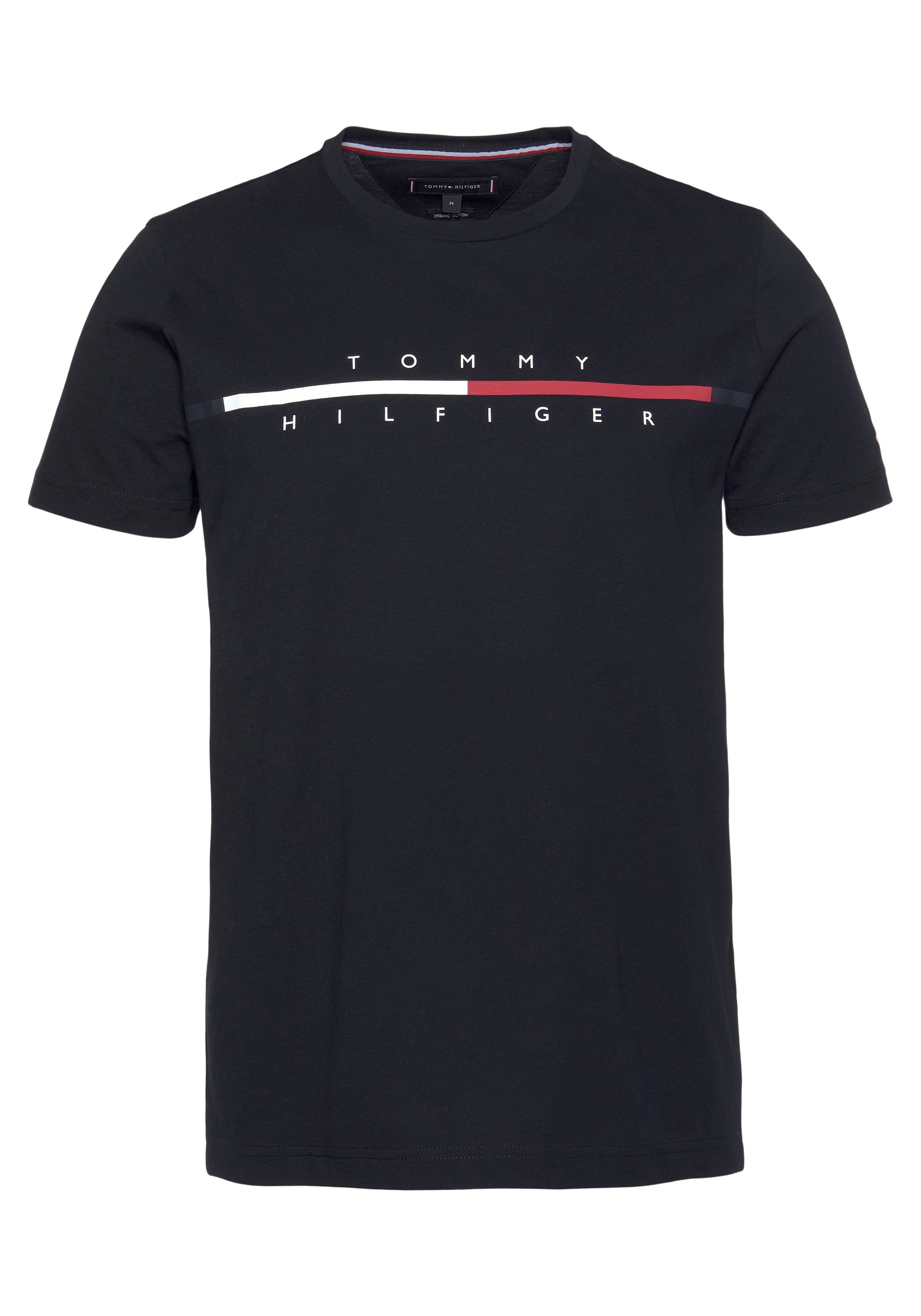 Tommy Hilfiger T-Shirt »CORP SPLIT LOGO TEE« | OTTO