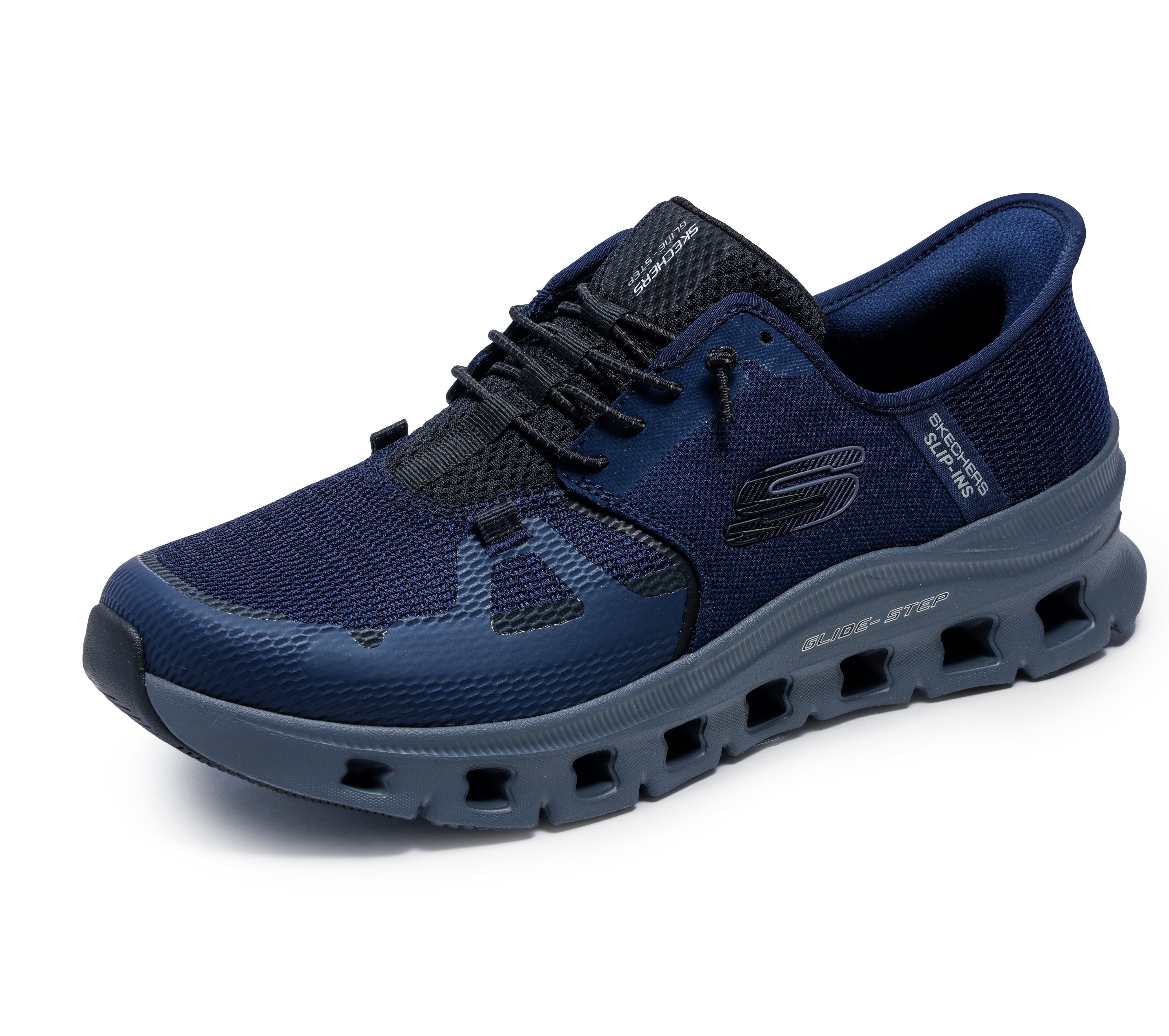 Skechers GLIDE-STEP PRO Slip-On Sneaker Laufschuh, Trainingsschuh mit flexibler Traktionslaufsohle