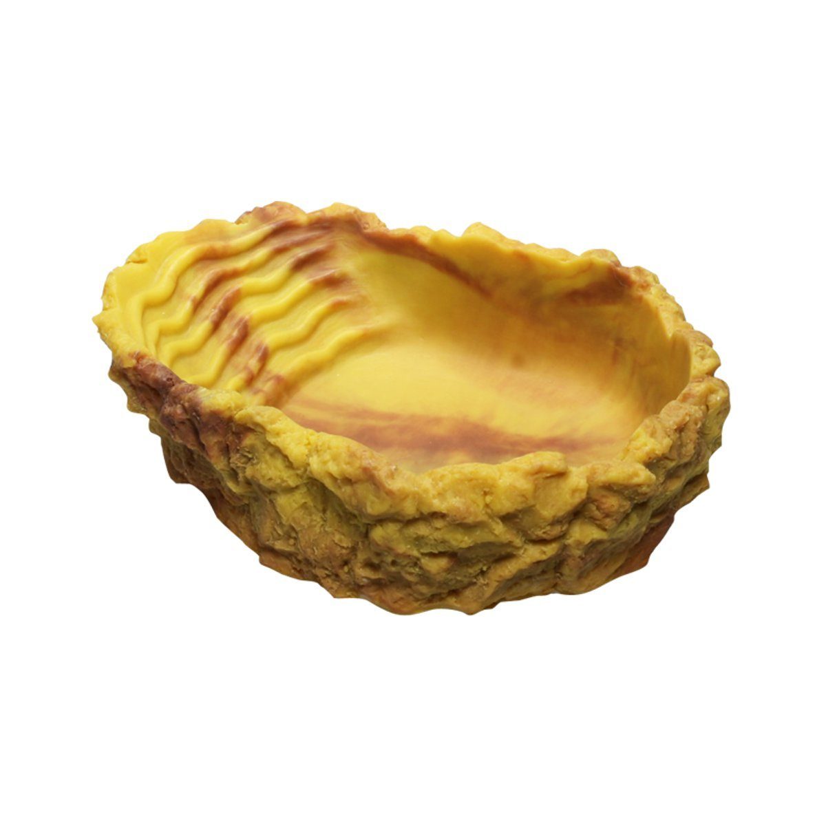 Terrariendeko Trinkschale M, 150 ml ocker