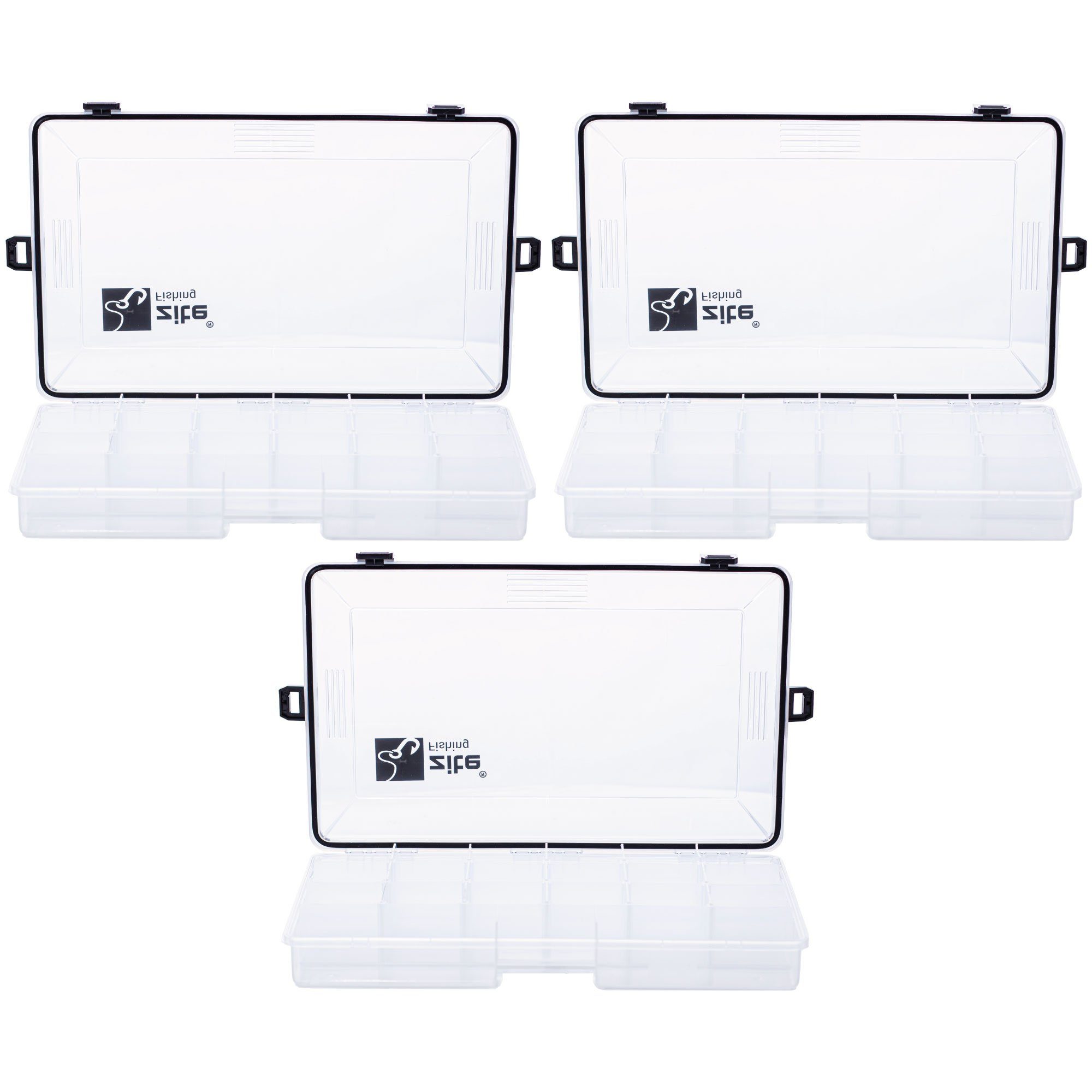 Zite Aufbewahrungsbox Mittelgroße Wasserdichte Sortimentsboxen 3er-Set