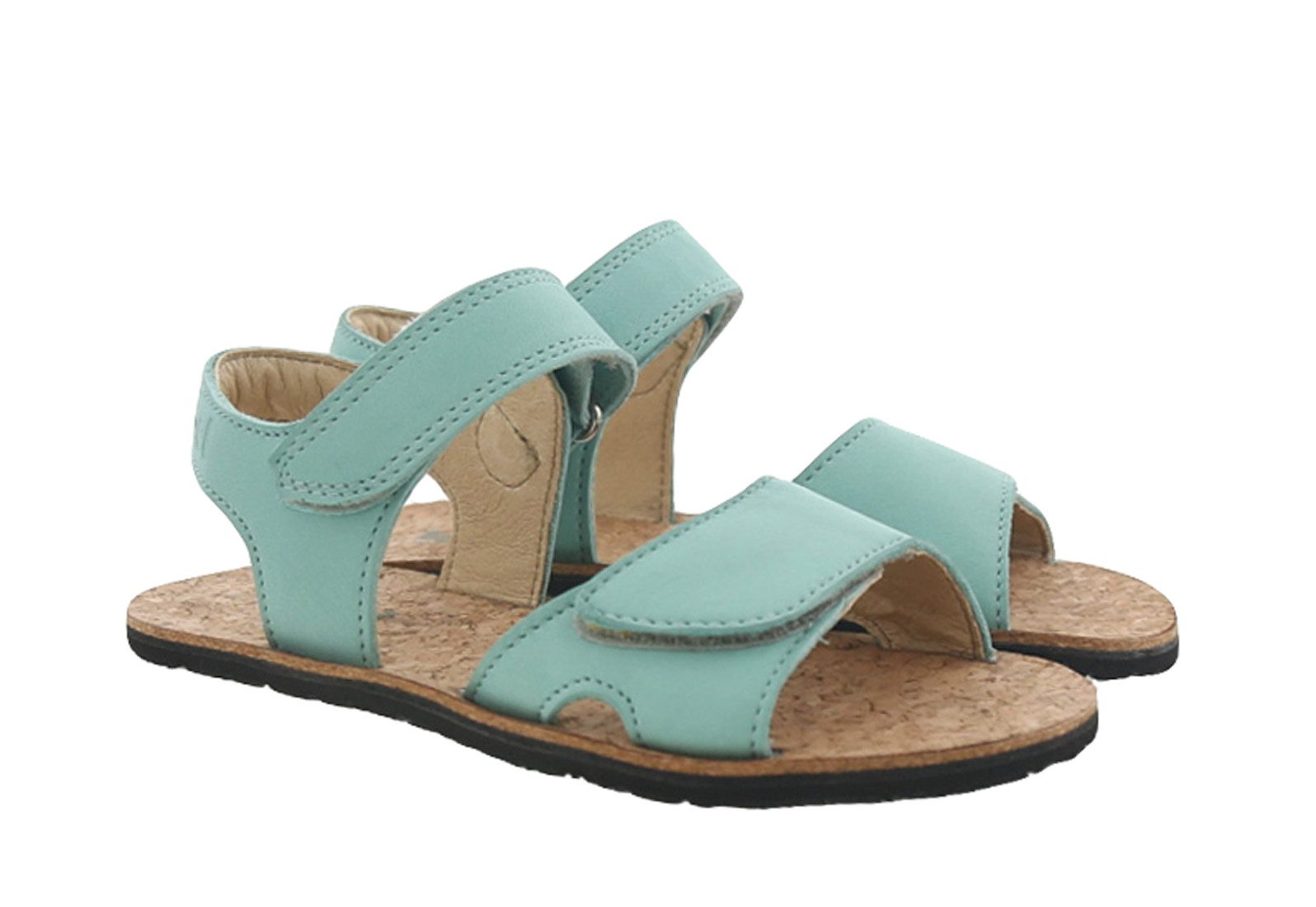 Koel Sandalen Barfußschuhe Barefoot Ashley Leder Grün Sandalette