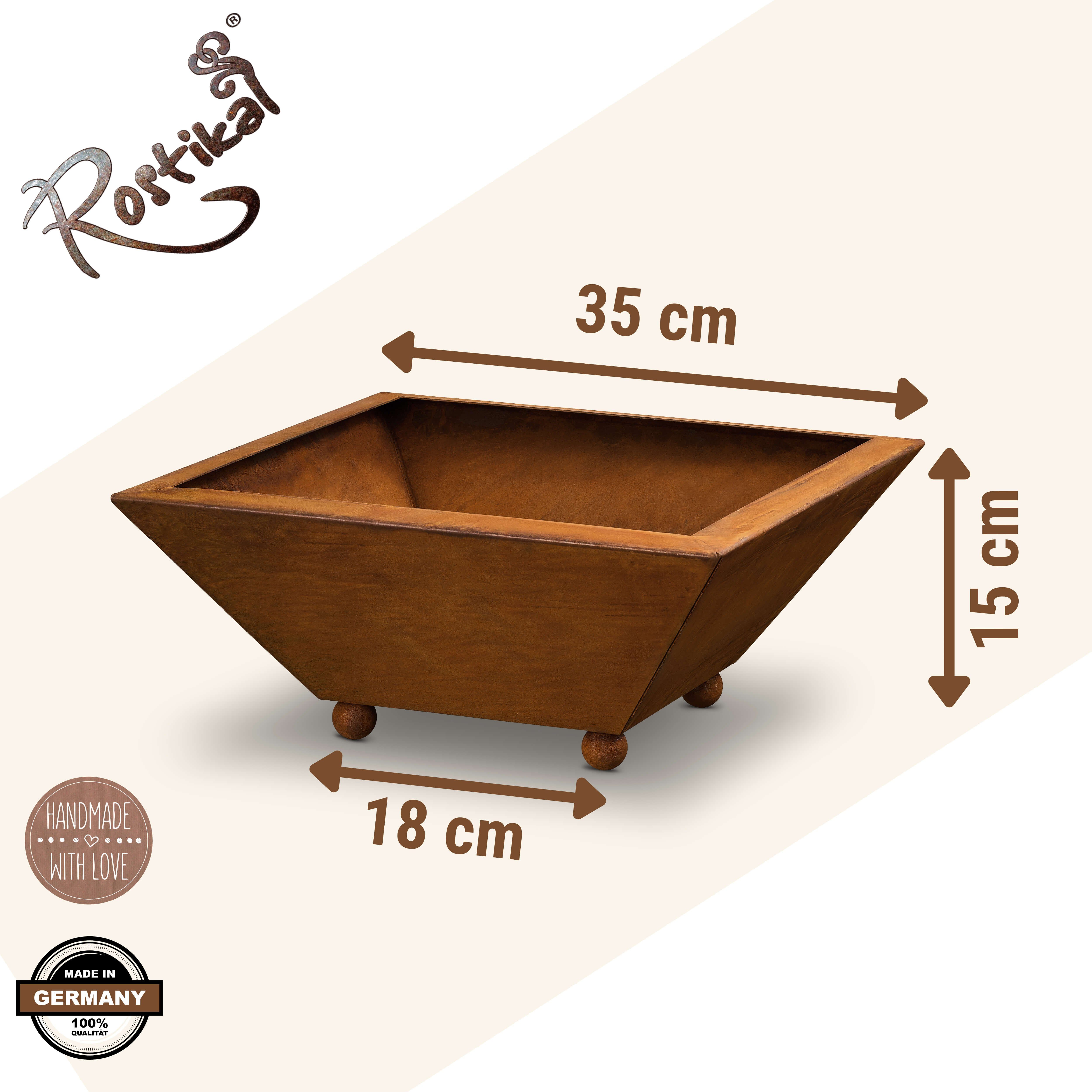 Rostikal Pflanzschale Deko Schale Blumenschale 35 günstig online kaufen