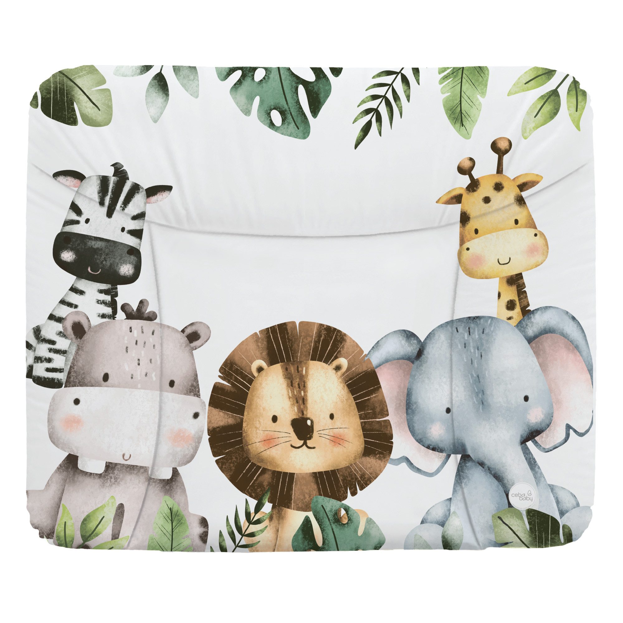 CEBA BABY Wickelauflage Weiche Wickeltischauflage 50 x 70 cm, 72 x 75 cm, 85 x 72 cm, Wickelauflage für Junge und Mädchen - Wasserdicht, abwaschbar