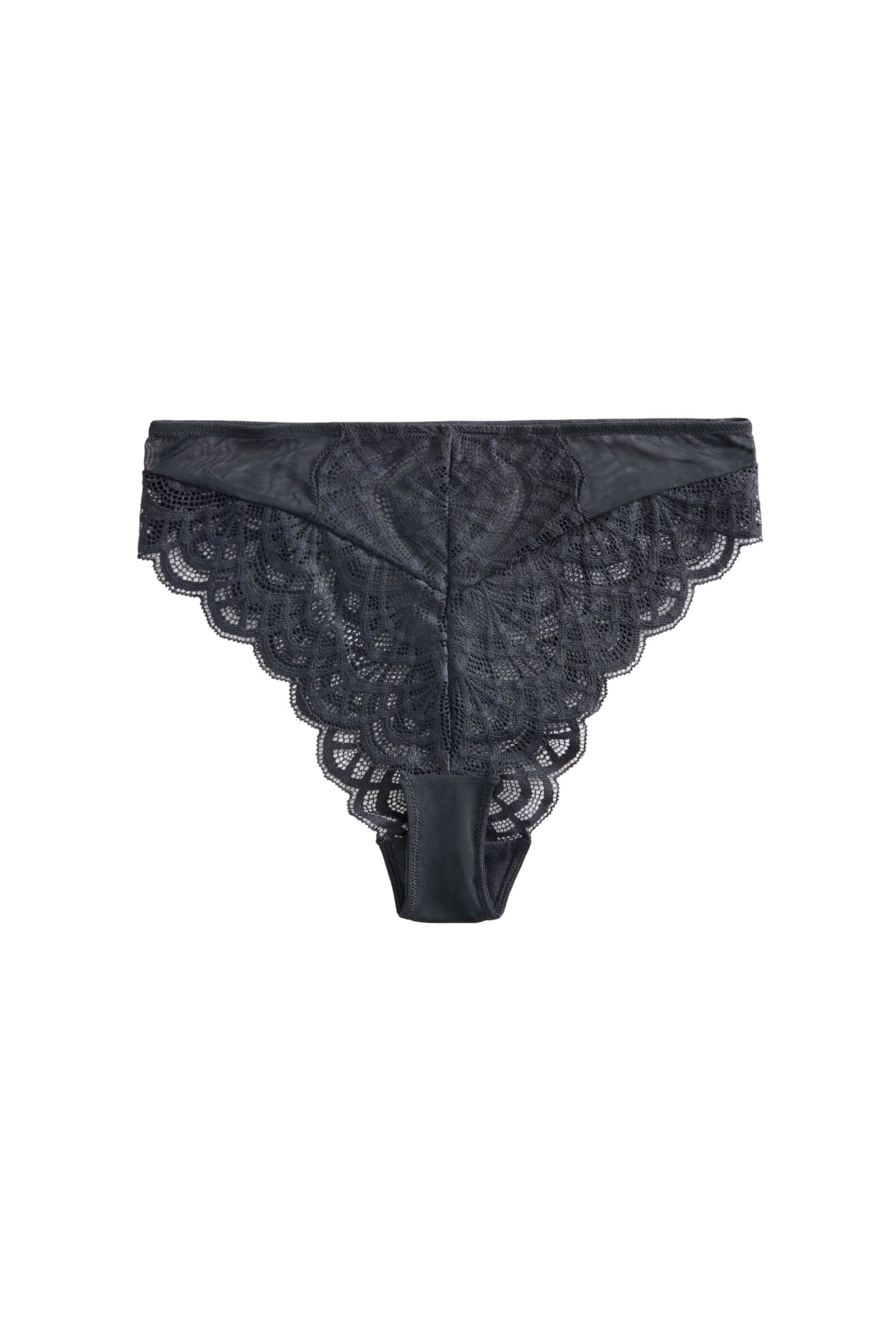 Taillenslip Slip mit hohem Bund und hohem Beinausschnitt