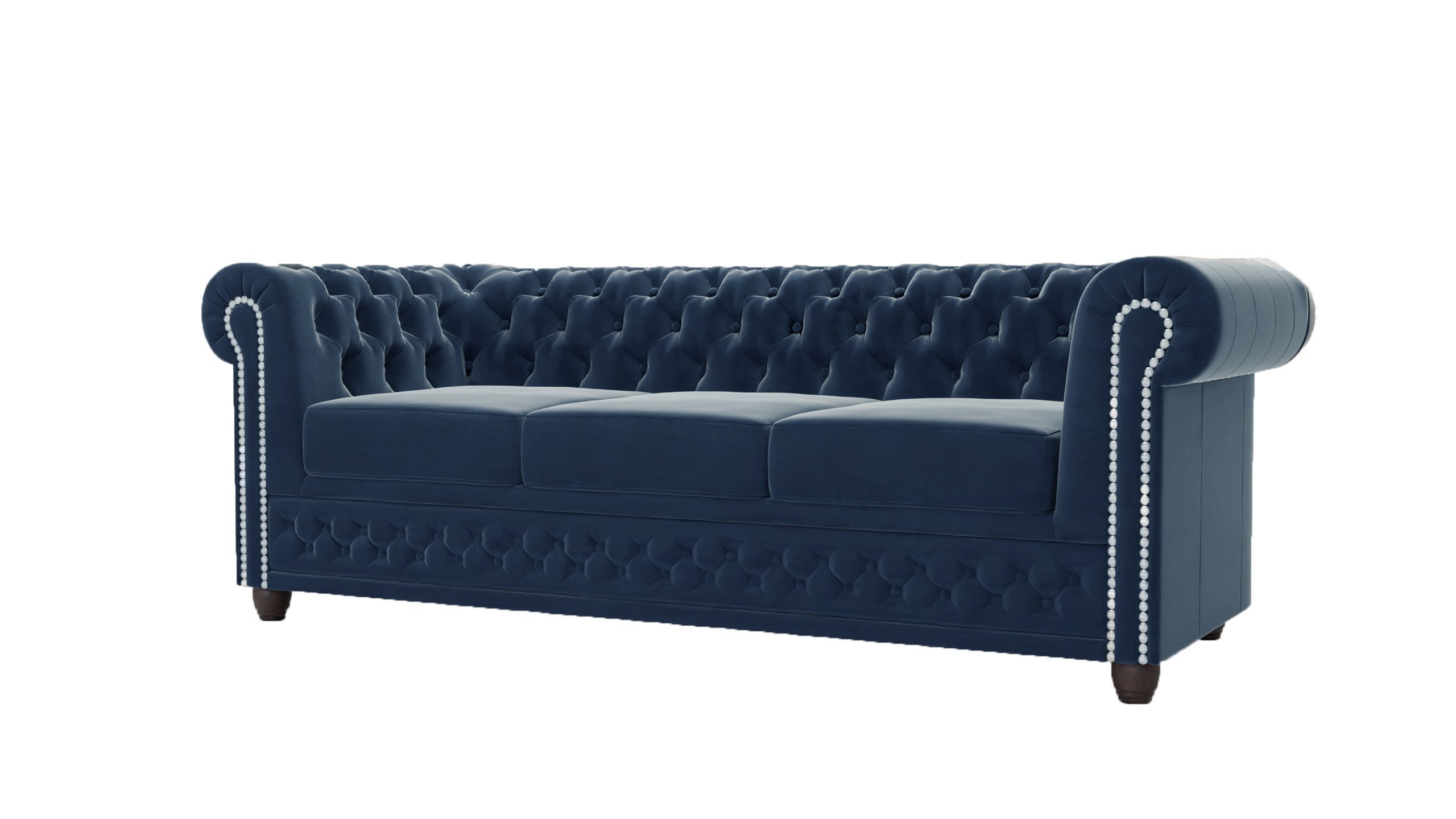S-Style Möbel Chesterfield-Sofa Lena 3-Sitzer mit günstig online kaufen