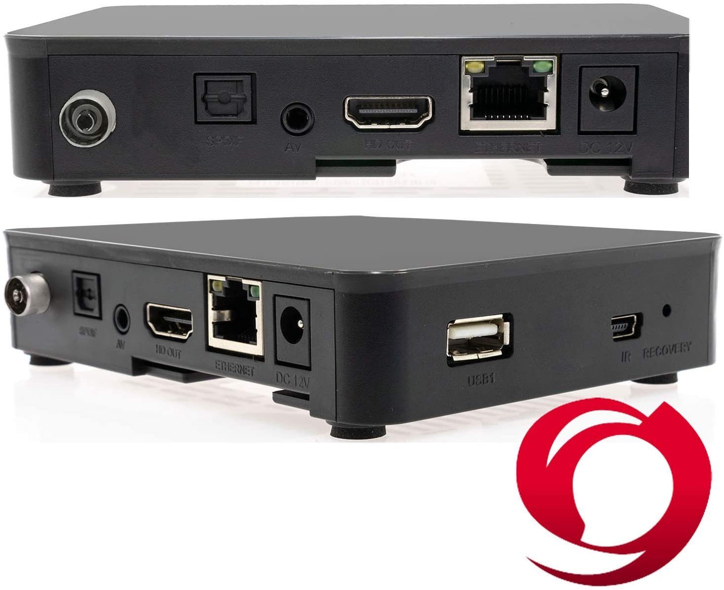 OCTAGON SX88+ SE WL IPTV Hybrid-Receiver Mini + Smart H.265 Kabel-Receiver HD C/T2 Box